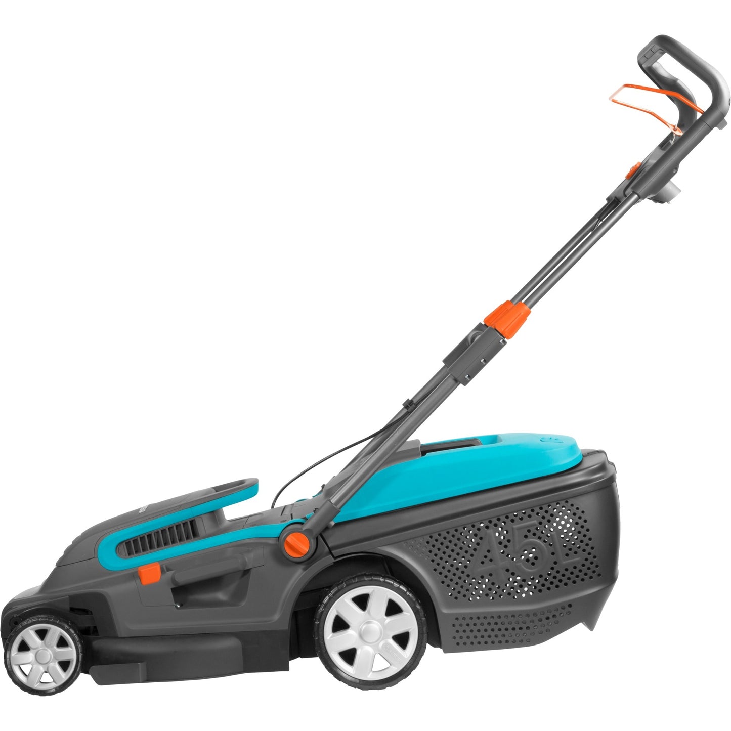 GARDENA elektrische grasmaaier powermax 1800 42 (zwart turquoise, 5042-20)