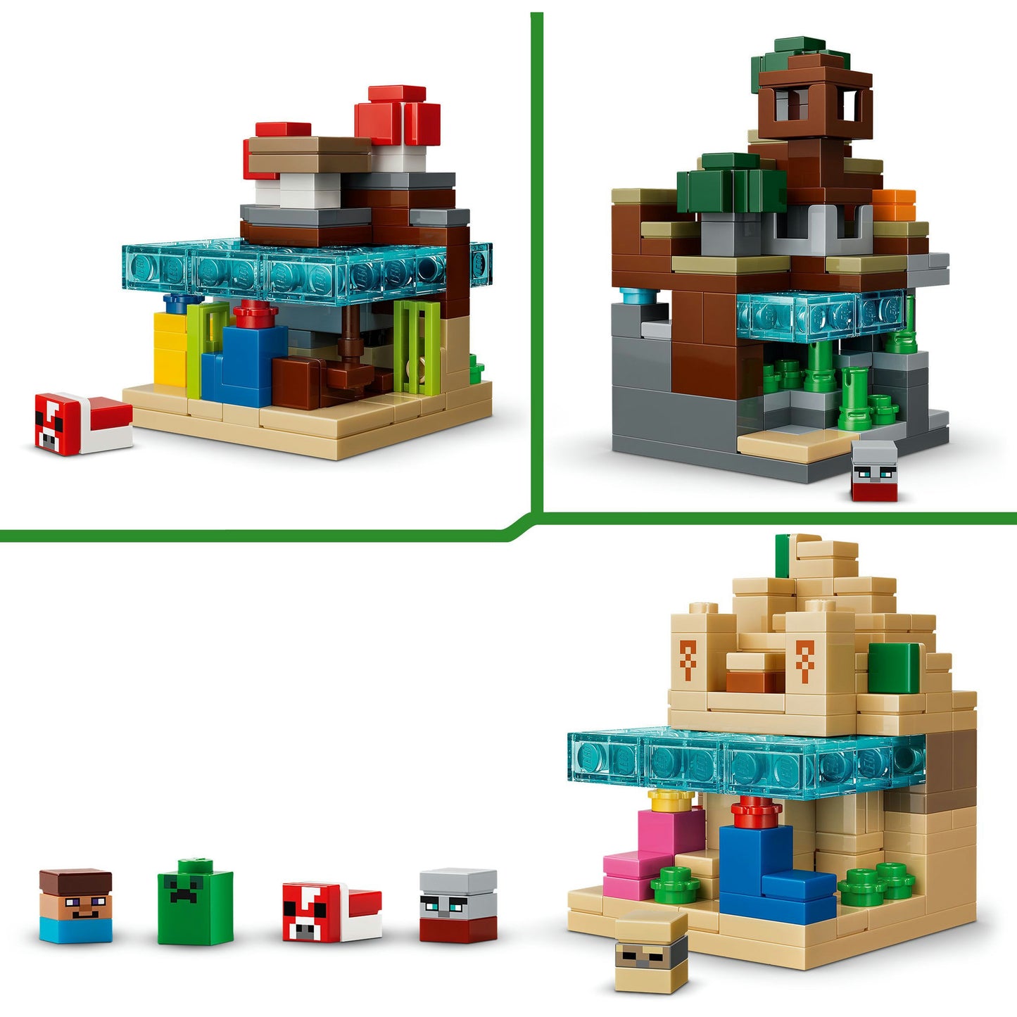 LEGO minecraft 21589 minibiomen