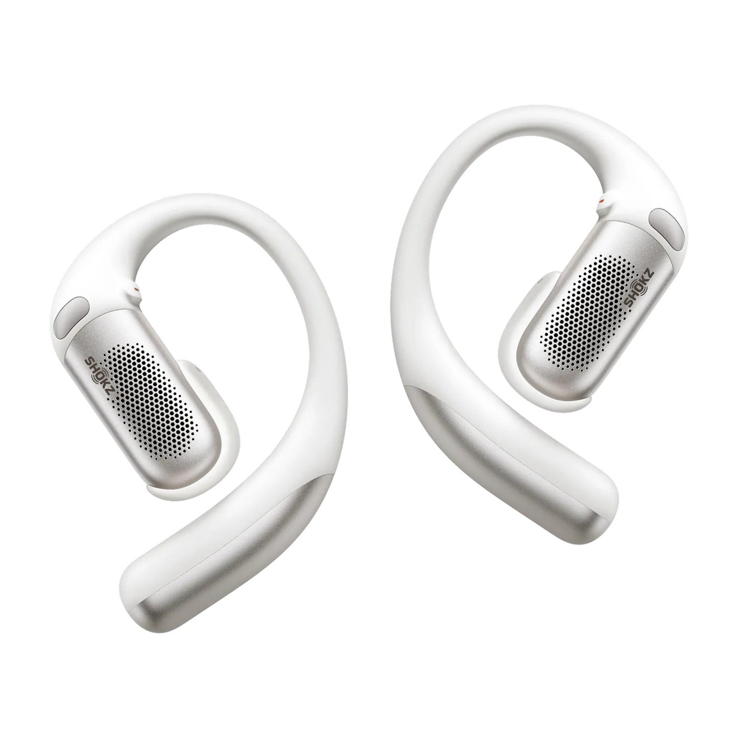 Shokz openfit pro open-ear hoofdtelefoon (wit)