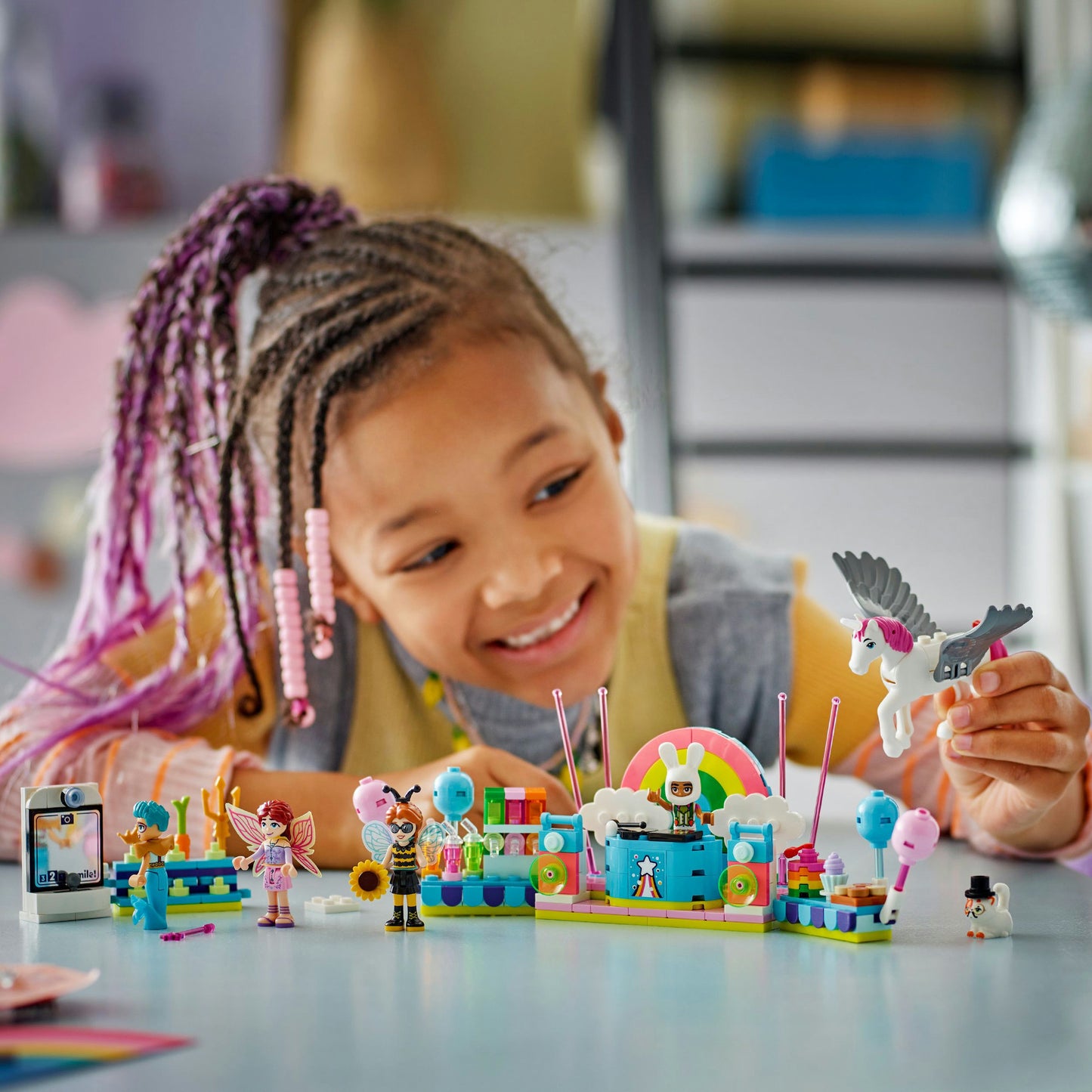 LEGO friends 42661 verkleedfeestje met eenhoorn en fee
