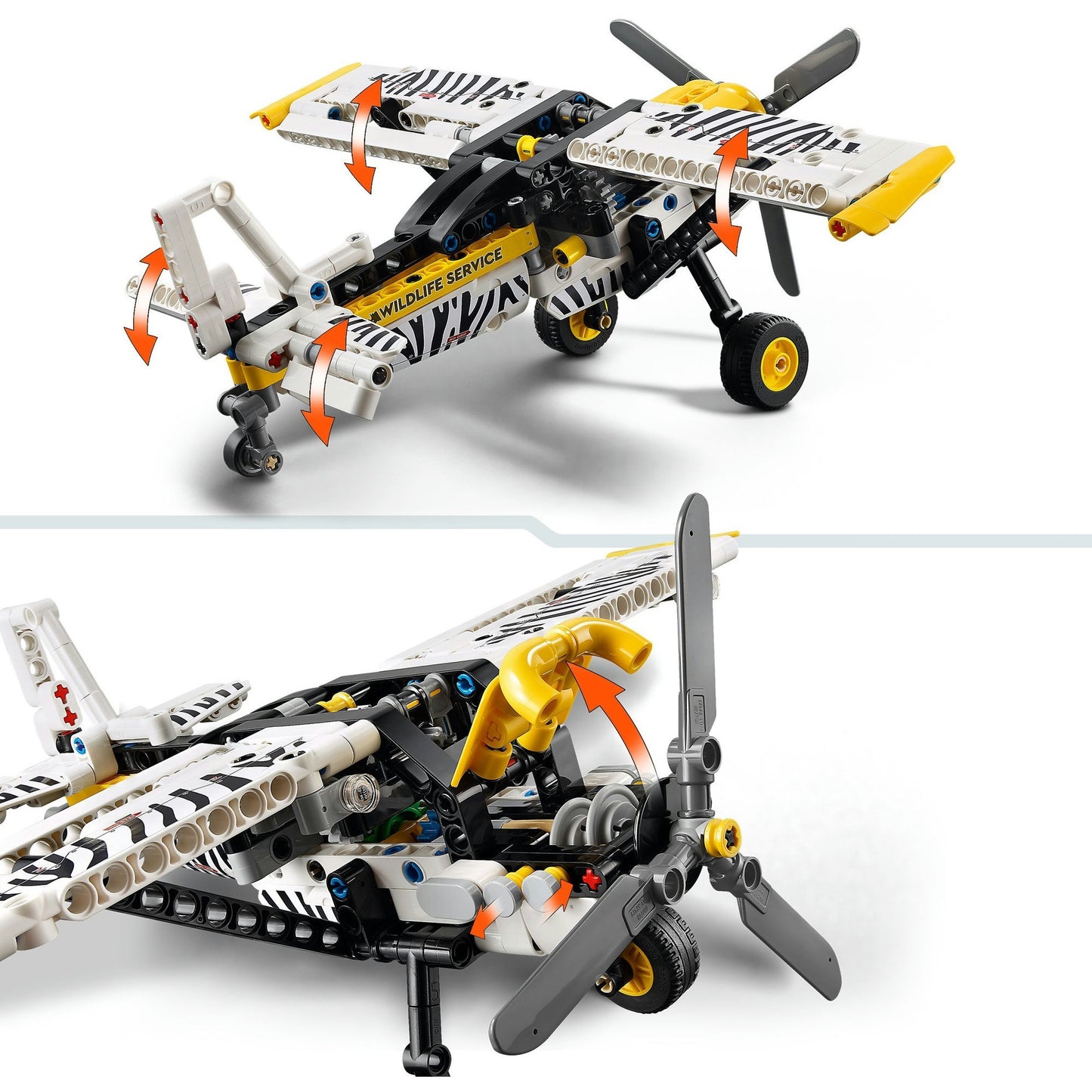 LEGO technic 42198 junglevliegtuig