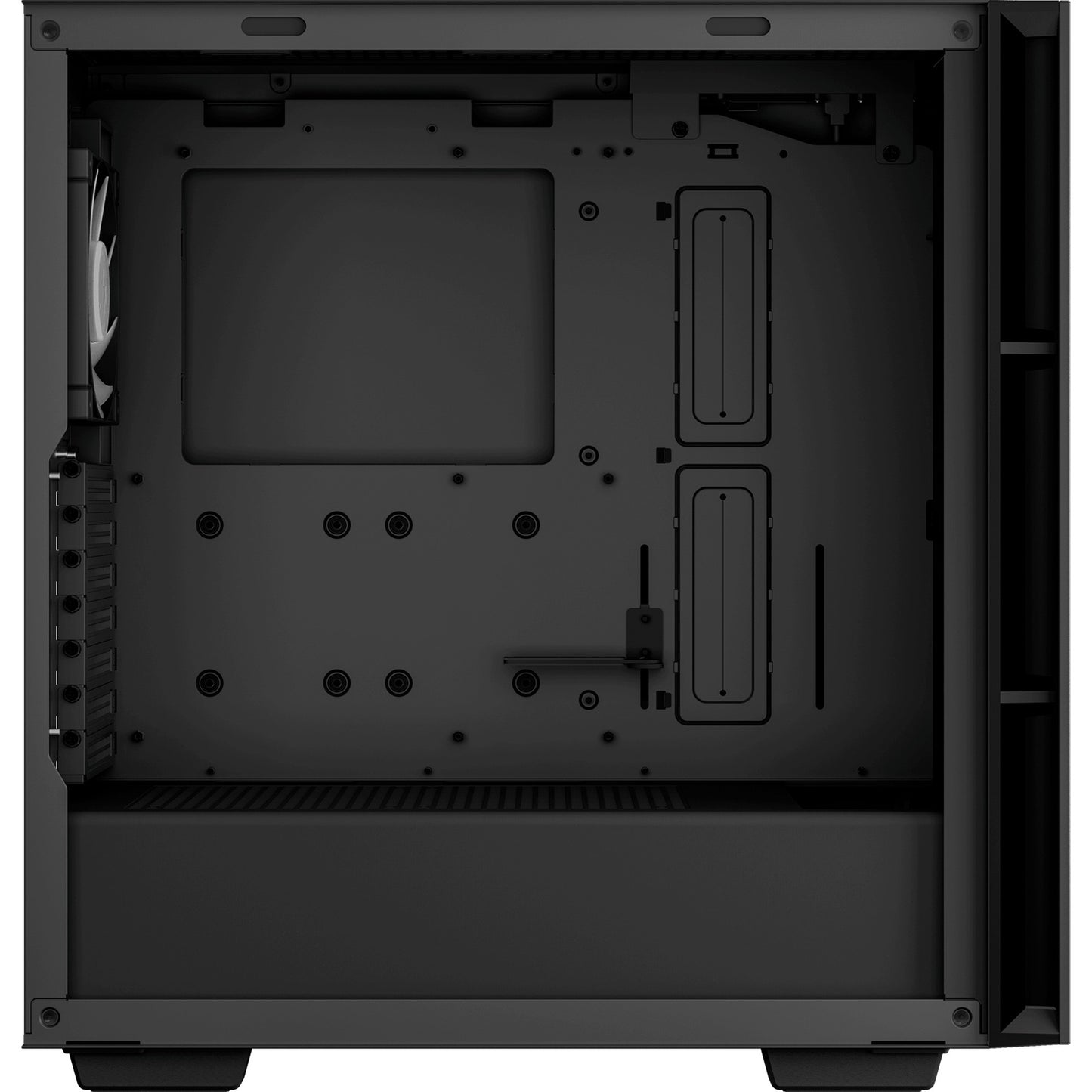 DeepCool ch560 midi tower behuizing (zwart | 1x usb-a | 1x usb-c | rgb | window)