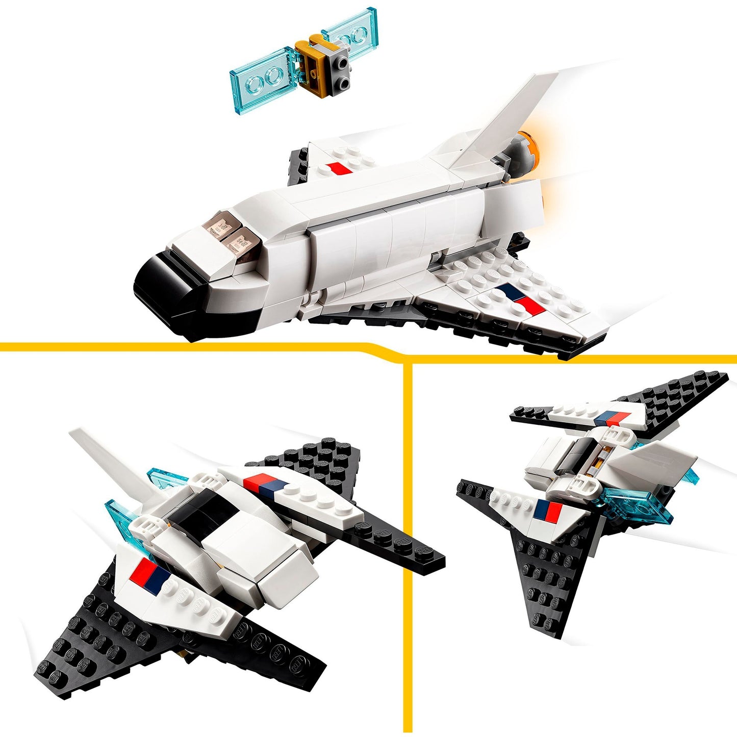 LEGO creator 31134 3in1 space shuttle