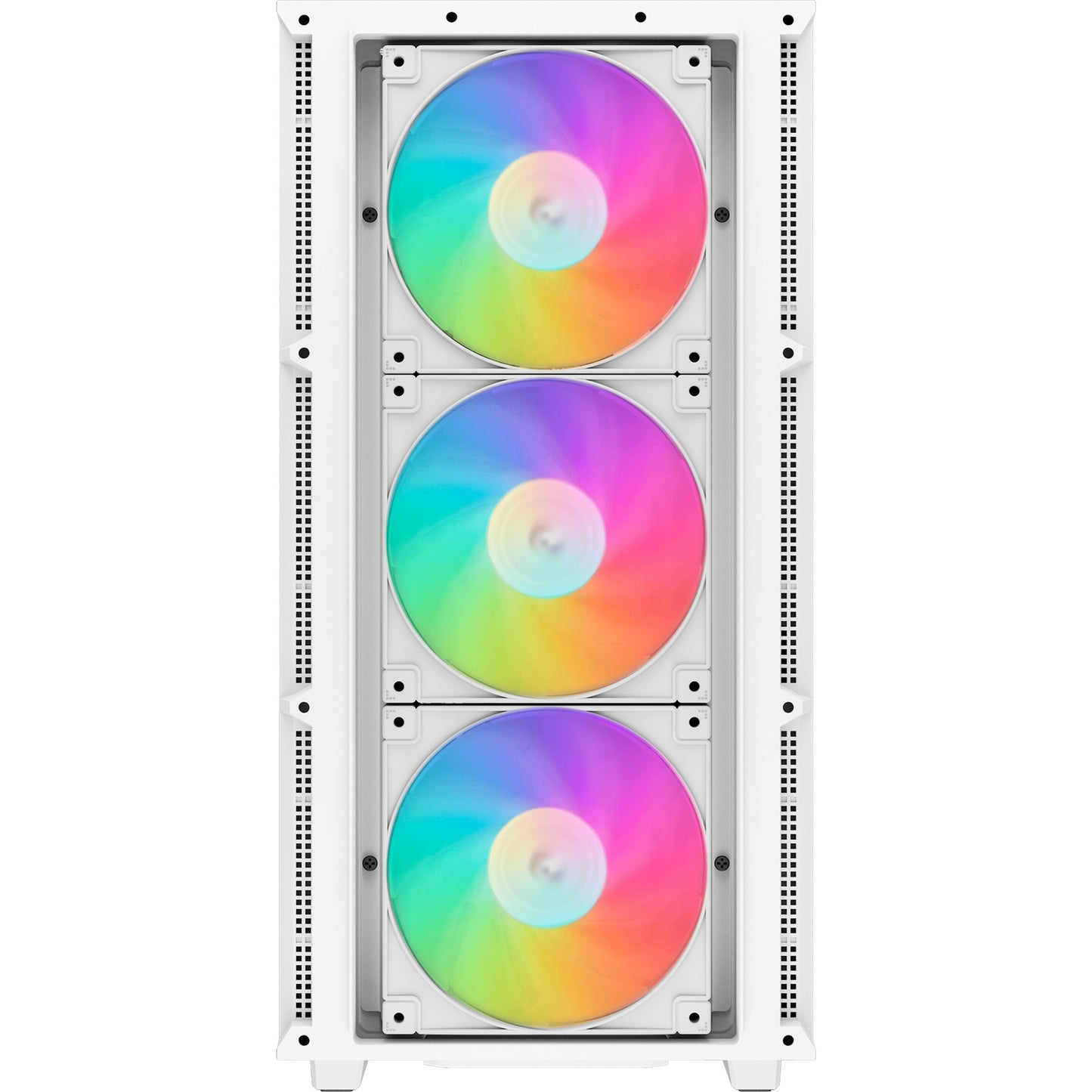DeepCool ch560 digital midi tower behuizing (wit | 1x usb-a | 1x usb-c | rgb | tempered glass)