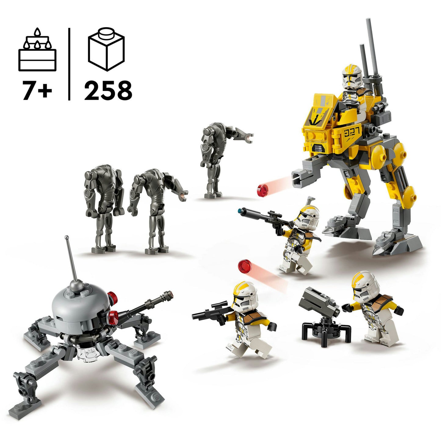 LEGO star wars 75431 327th star corps clone troopers battle pack