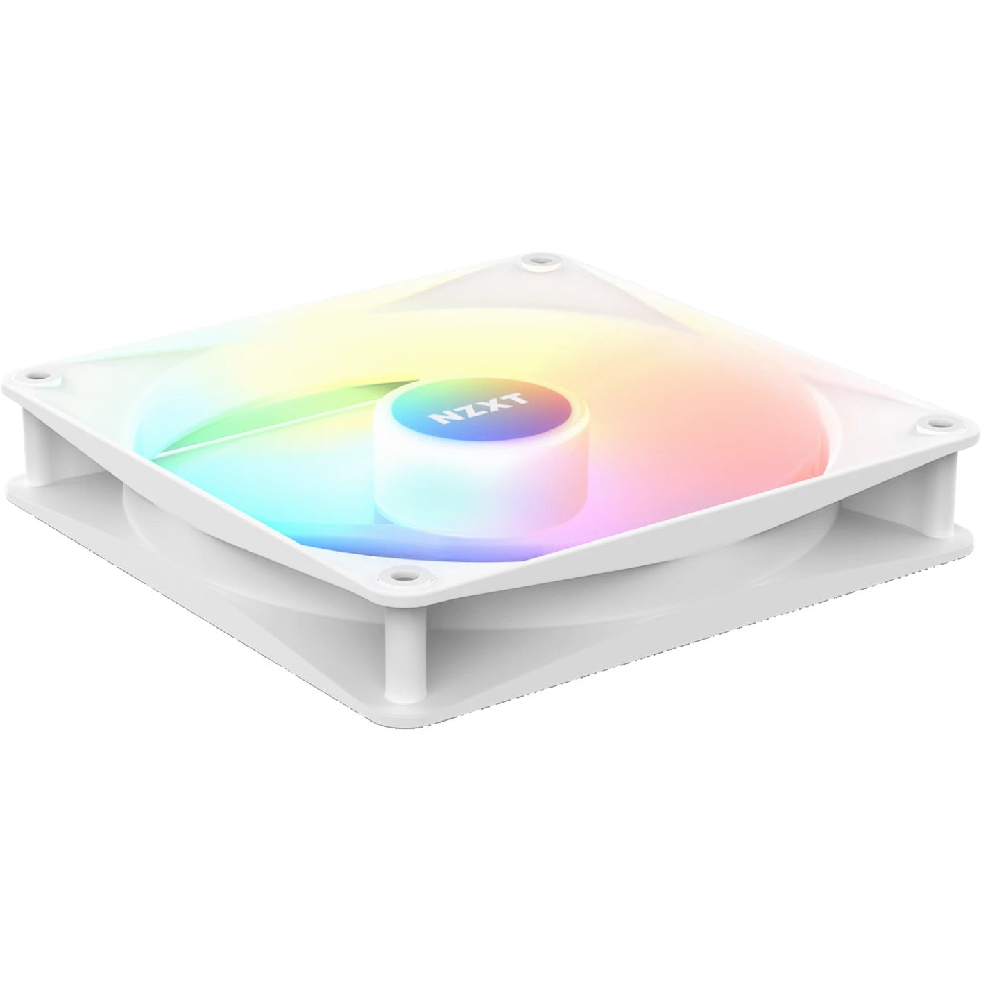 NZXT f120 rgb core case fan (wit, 120 x 120 x 26 mm, pwm)