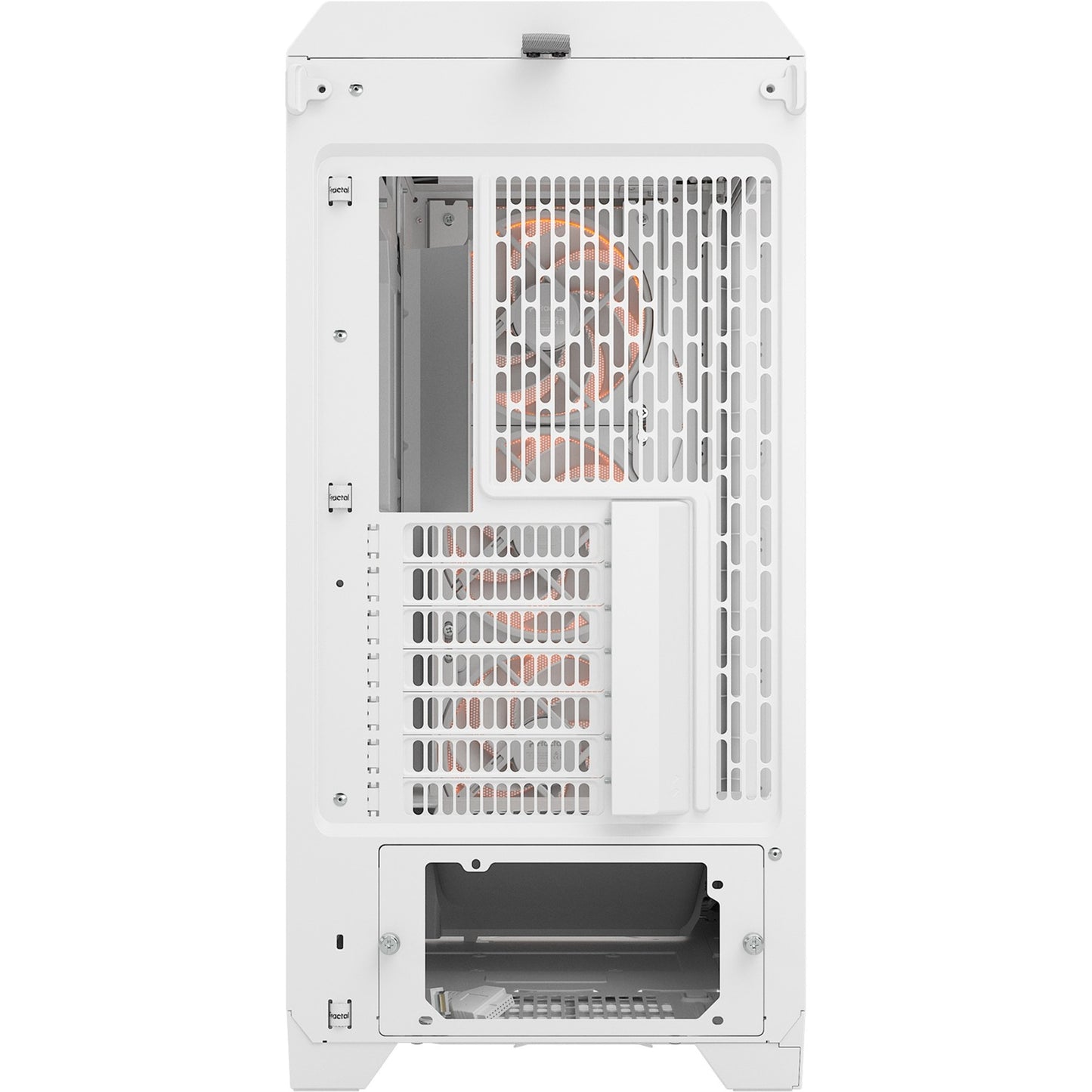 Fractal Design meshify 3 xl rgb big tower behuizing (wit | 2x usb-a | 1x usb-c | rgb | tempered glass)