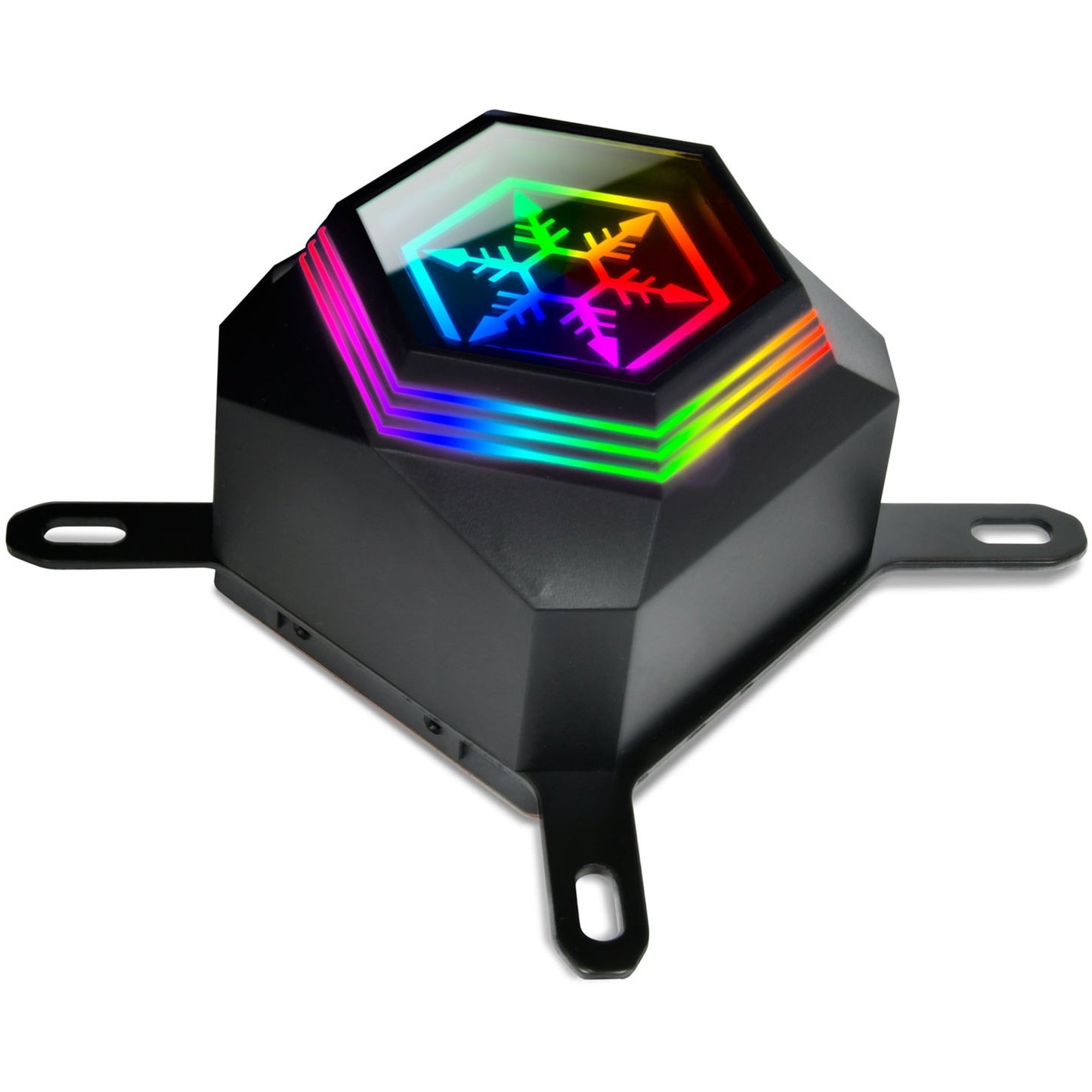 SilverStone sst-pf360-argb-v2 waterkoeling (zwart, incl. rgb controller)