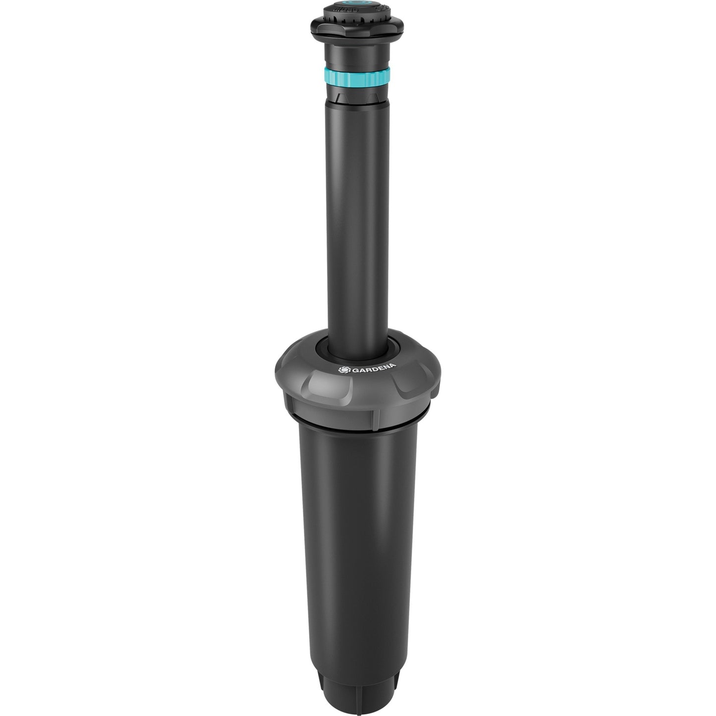GARDENA pop-up sprinkler md80 sproeier (zwart grijs, sproeiafstand tussen 3,5 m en 5 m)