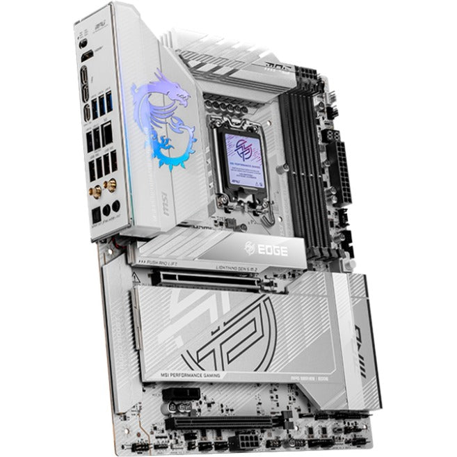 MSI mpg z890 edge ti wifi socket 1851 moederbord (raid, 5gb-lan, wlan, bt, sound, atx)