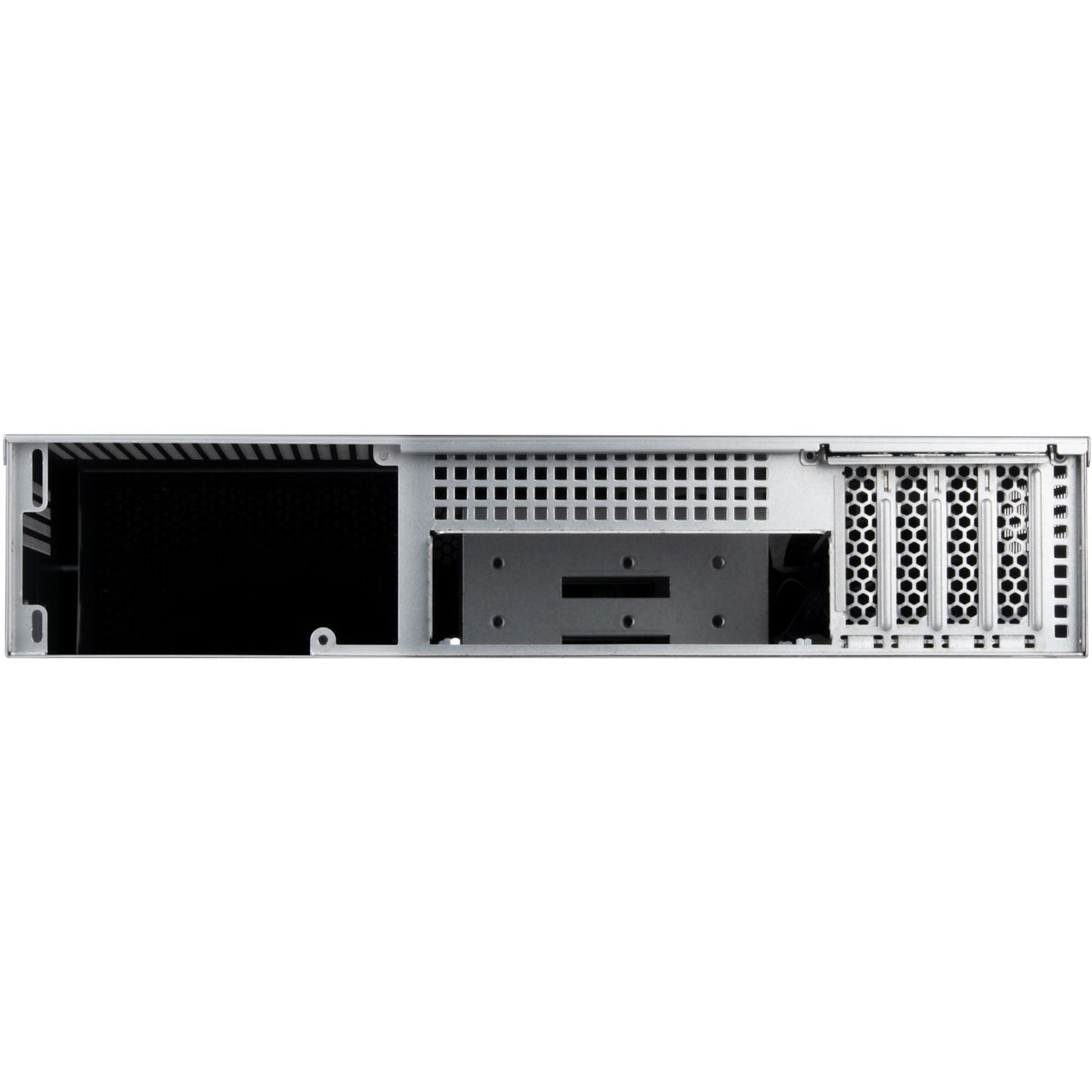 SilverStone sst-rm23-502-mini rack behuizing (zwart)