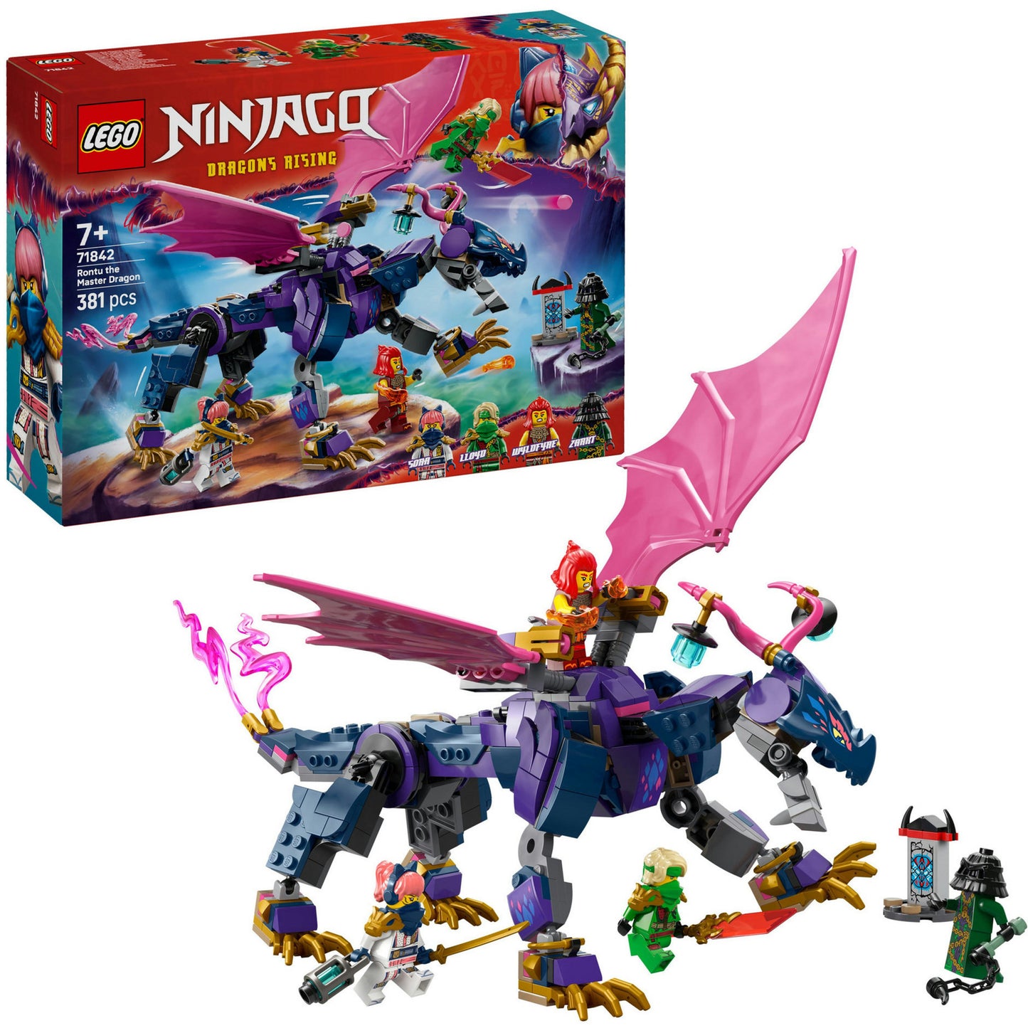 LEGO ninjago 71842 rontu de meesterdraak