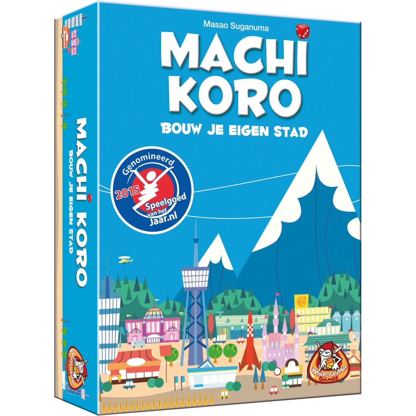 White Goblin Games machi koro dobbelspel (nederlands, 2 - 5 spelers, 40 minuten, vanaf 7 jaar)