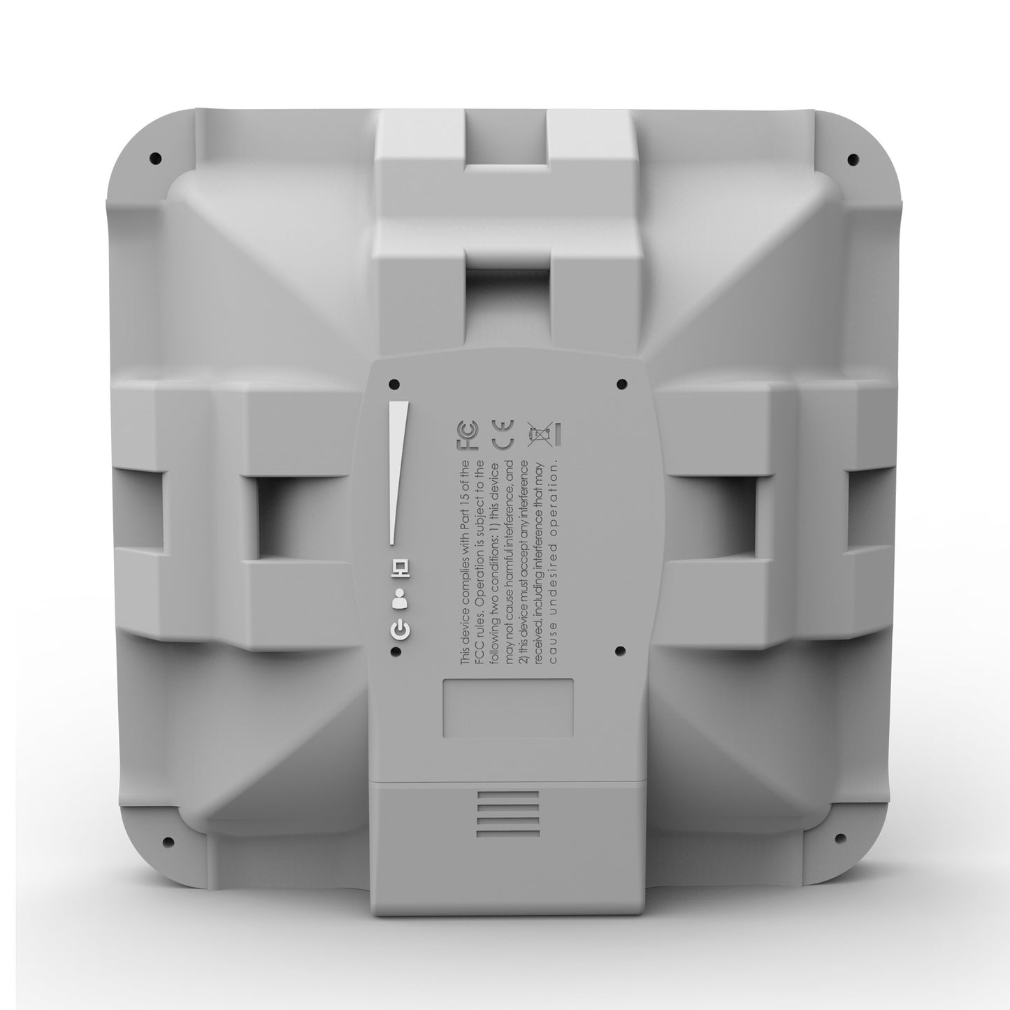 MikroTik sxtsq lite2 (rbsxtsq2nd) access point (wit grijs, qualcomm qca9533 cpu, poe, wifi 4)