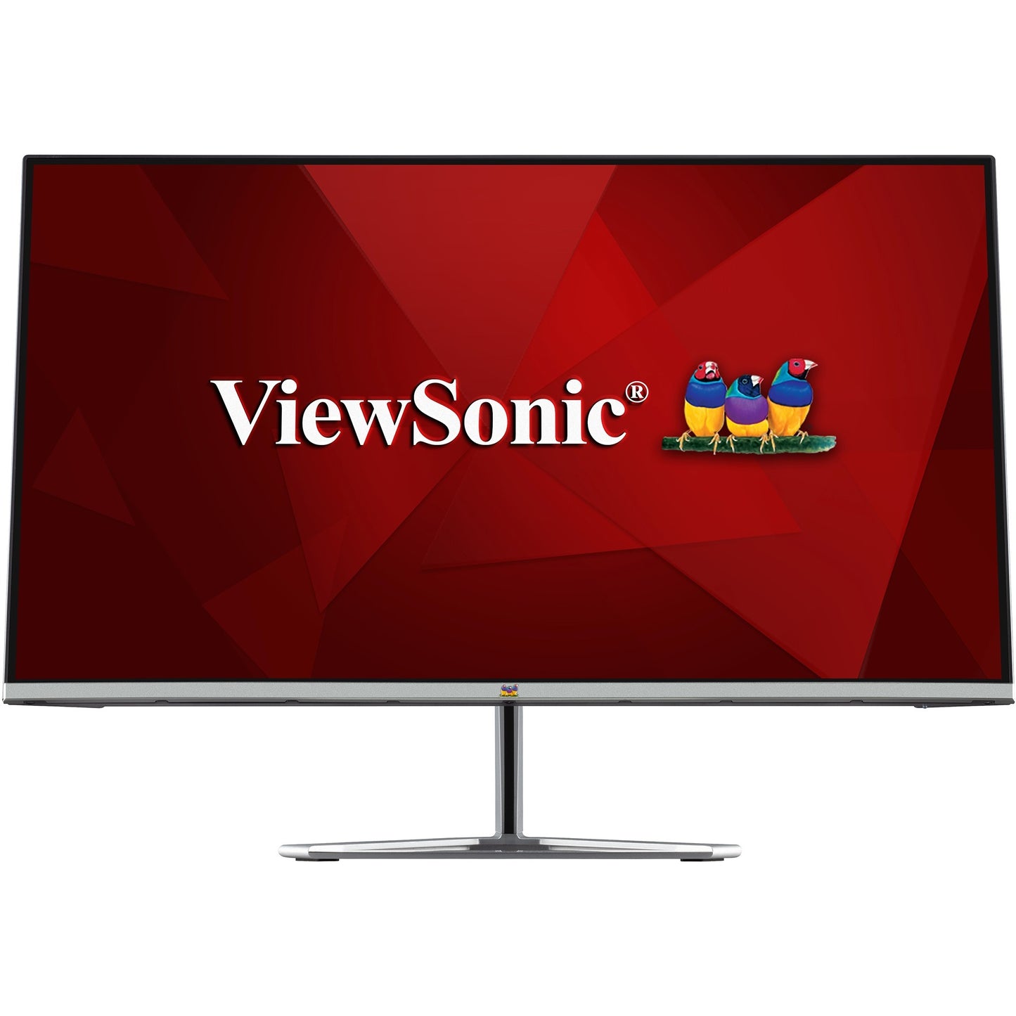ViewSonic vx2776-smh 27 monitor (zwart zilver, 2x hdmi, vga, audio)