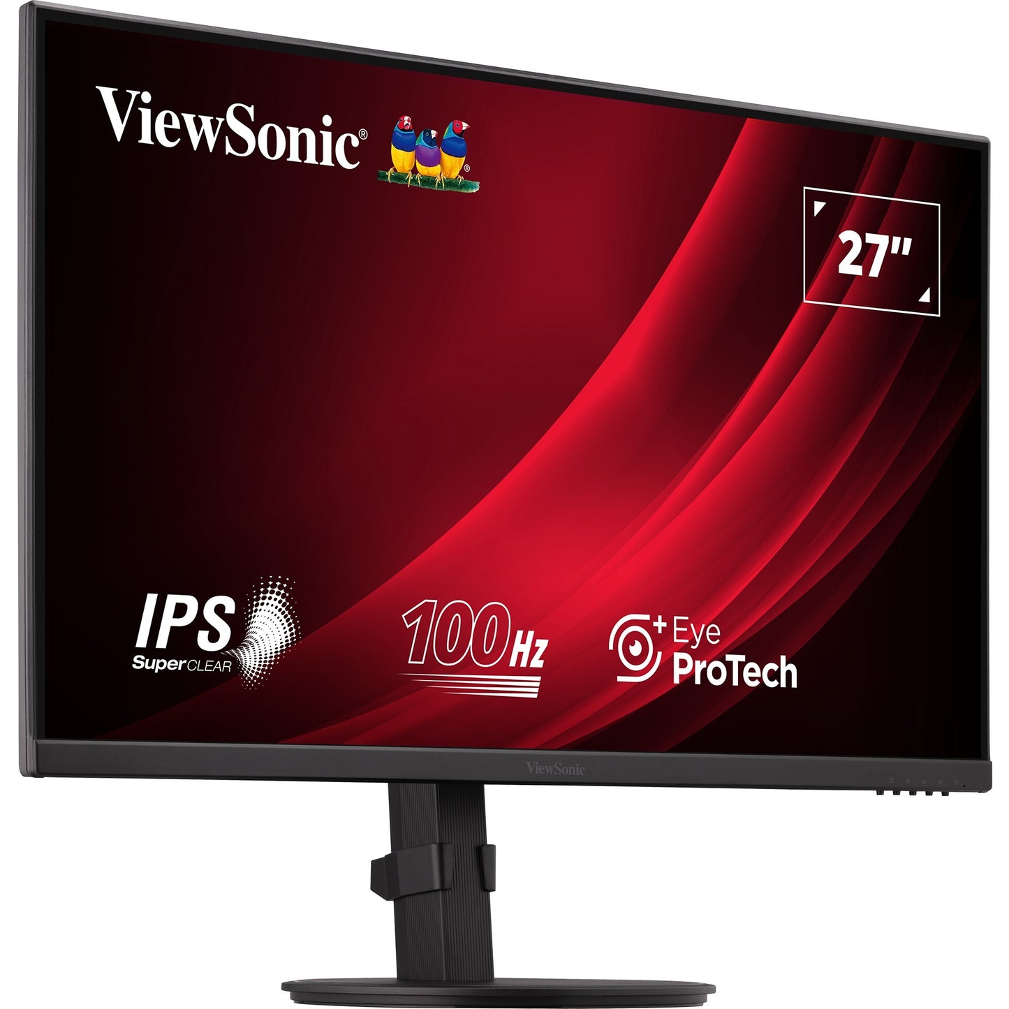 ViewSonic va2708-hdj 27 monitor (zwart, 1x hdmi, 1x displayport, vga)