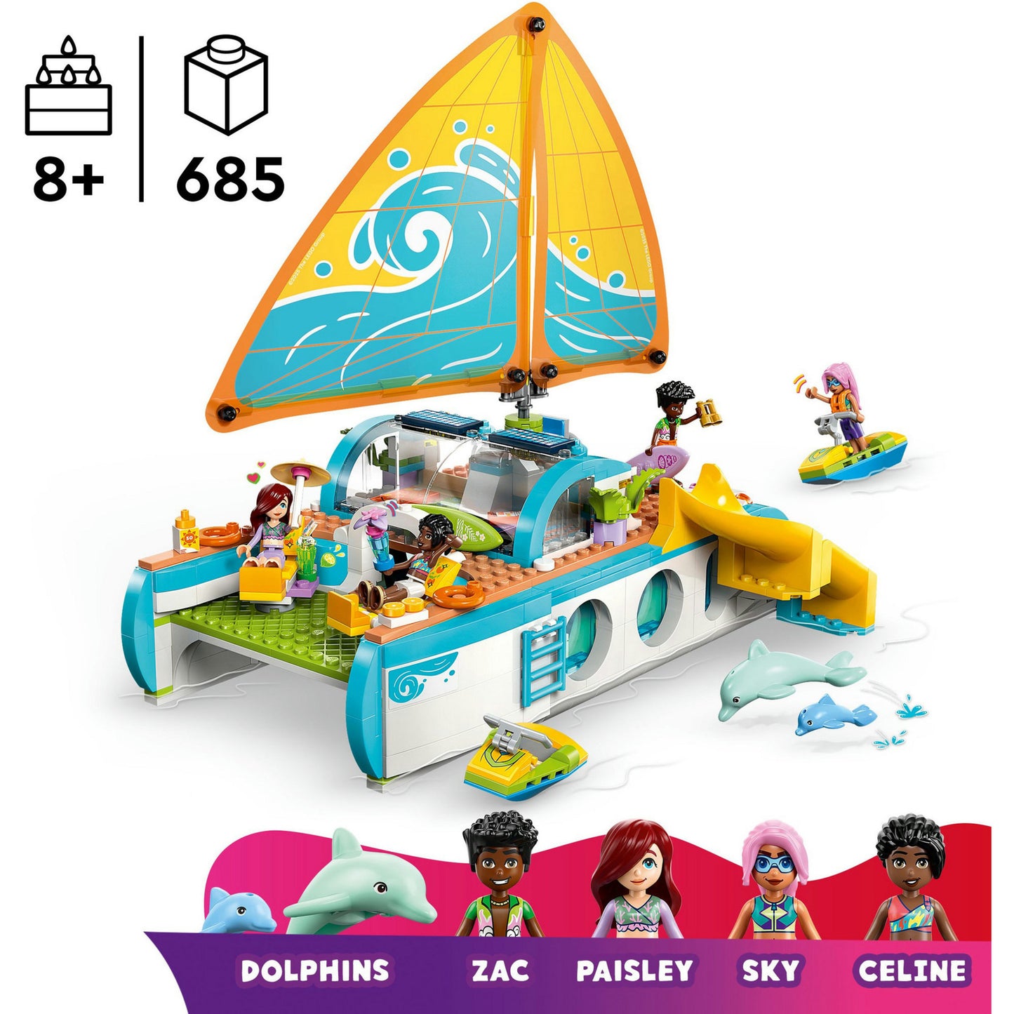 LEGO friends 42664 avontuurlijke bootreis