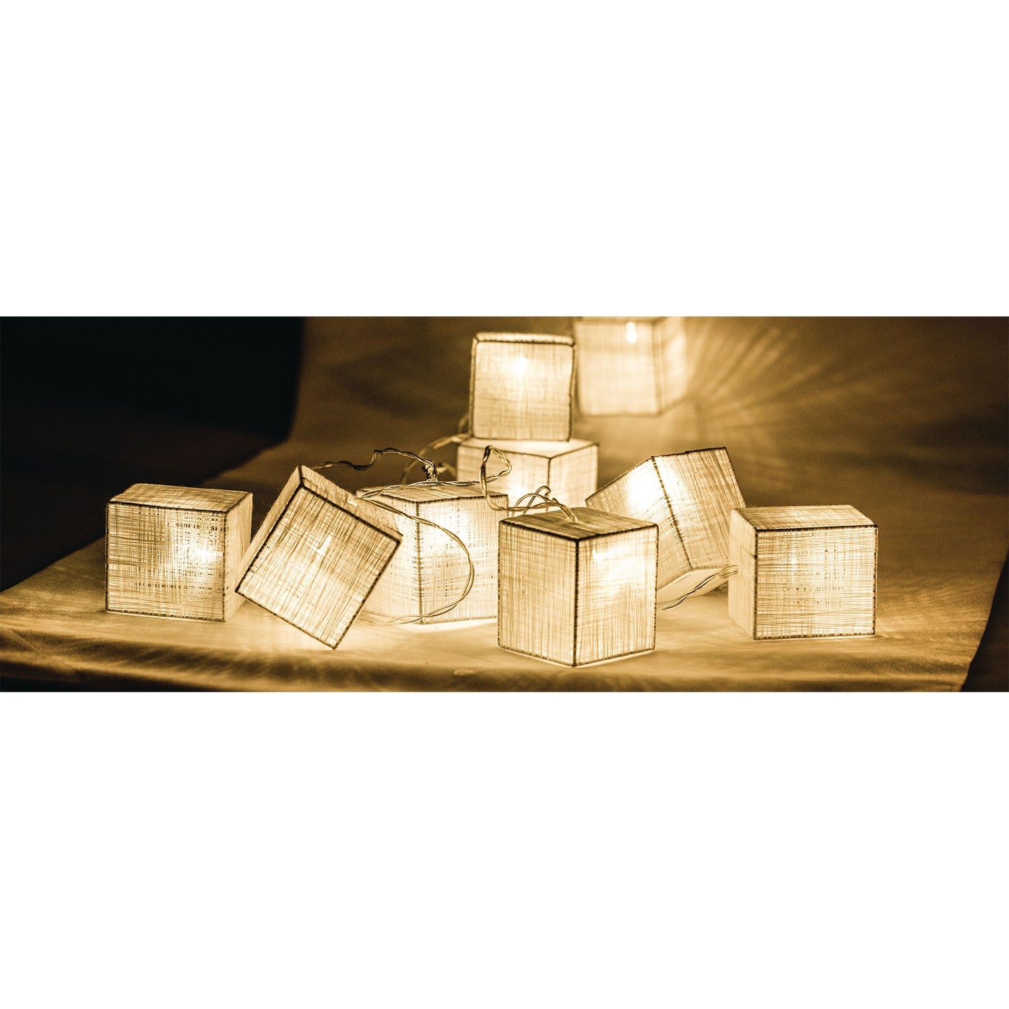 HQ Lichtslinger vierkant 10 led sfeerverlichting