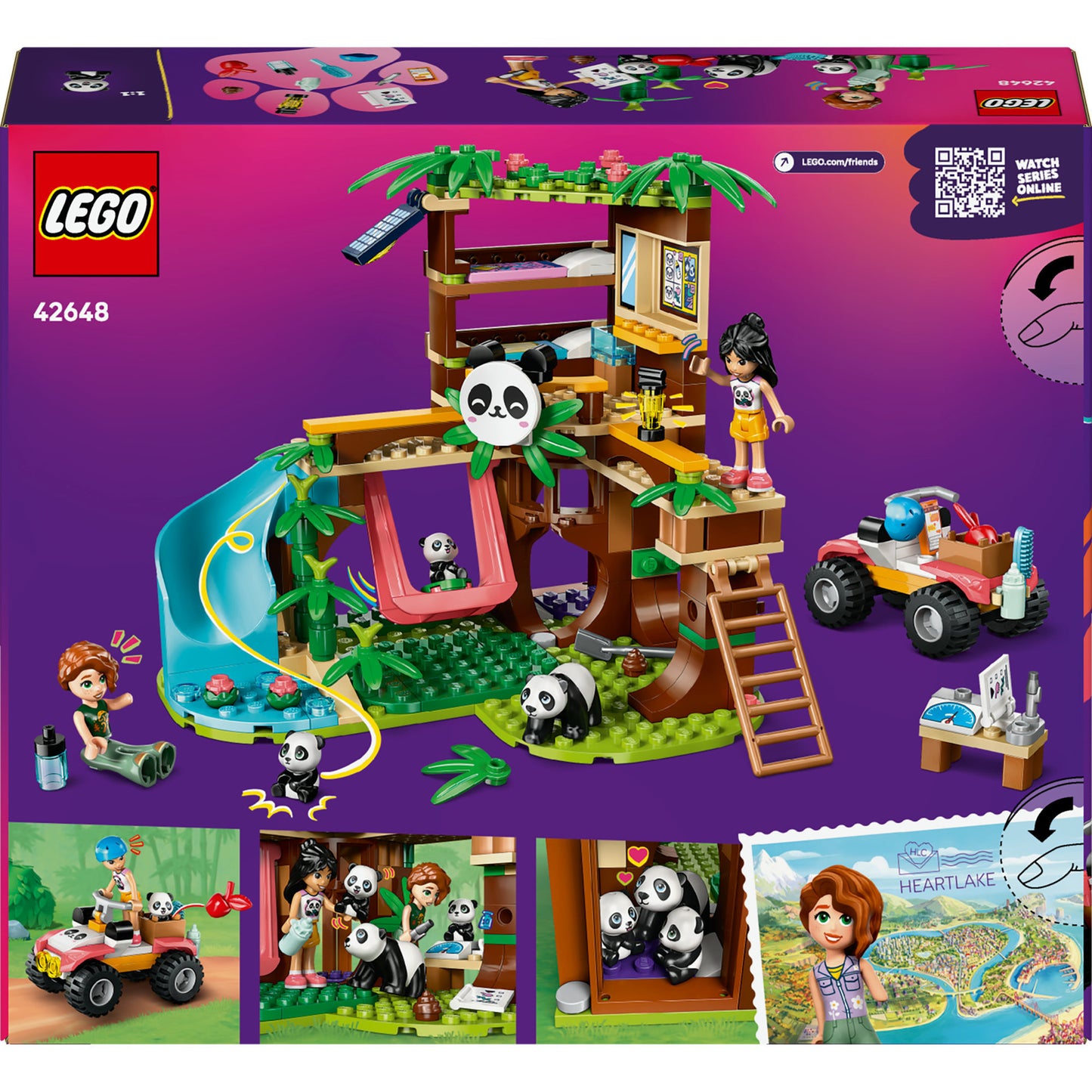 LEGO friends 42648 de pandaopvang