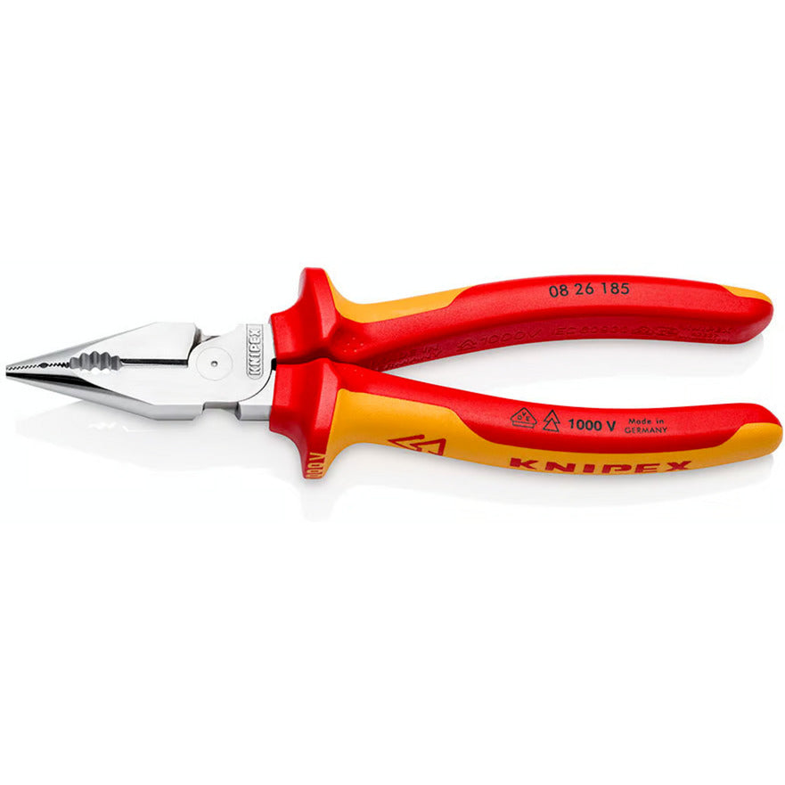 KNIPEX spitse kombitang combinatietang (rood geel)
