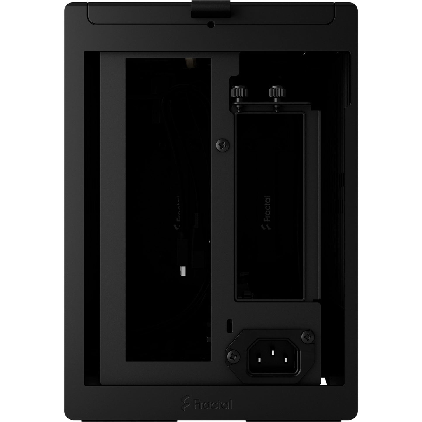 Fractal Design terra mini tower behuizing (grafiet houtkleur | 1x usb-a | 1x usb-c)