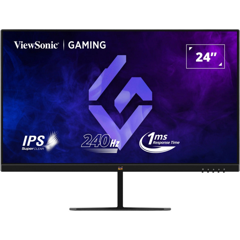 ViewSonic vx2479a-hd-pro 24 gaming monitor (zwart, 2x hdmi, 1x displayport, 240 hz)