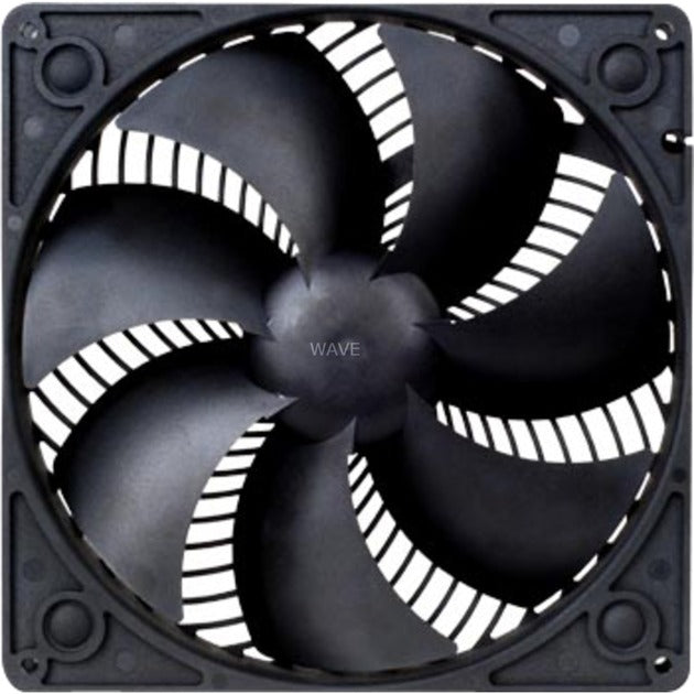 SilverStone ap181 case fan (zwart, 180 x 180 x 32 mm, 3-pin-aansluiting)