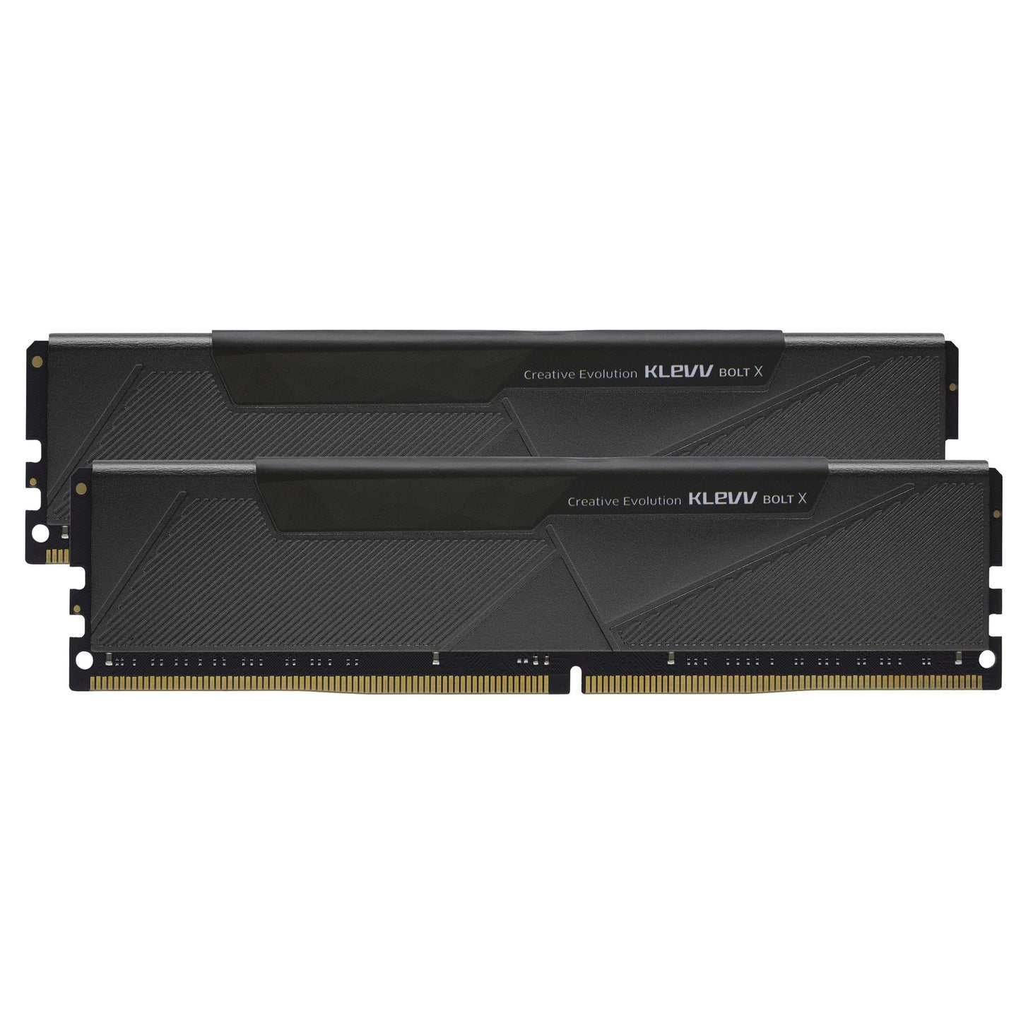 KLEVV bolt x 16 gb ddr4-3200 (2x 8 gb) werkgeheugen (zwart, kd48gu880-32a160u, xmp 2.0)