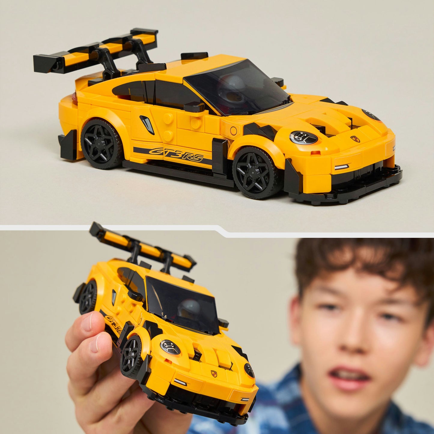 LEGO speed champions - porsche 911 gt3 rs supercar constructiespeelgoed (77239)