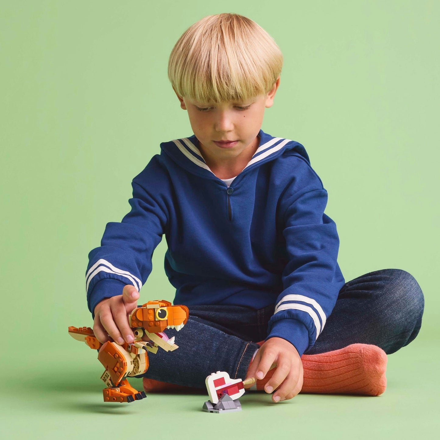 LEGO jurassic world 76967 kleine eetster: t. rex