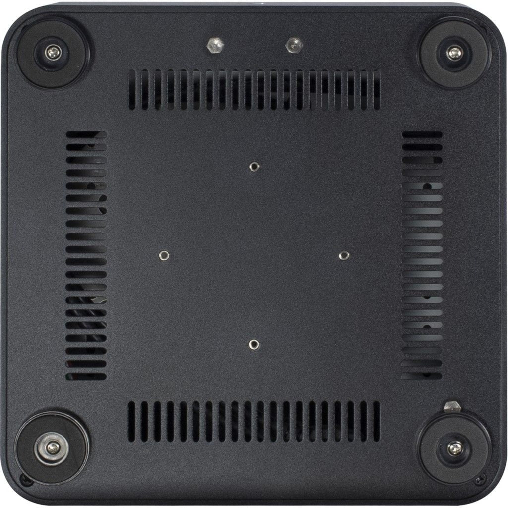 Inter-Tech itx a80 htpc behuizing (zwart | 2x usb-a)