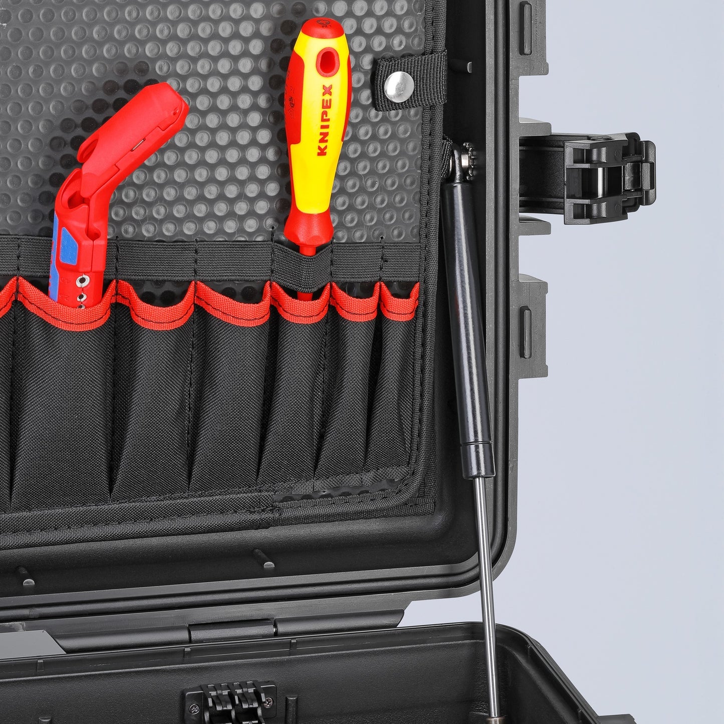 KNIPEX gereedschapskoffer robust45 move gereedschapskist (zwart)