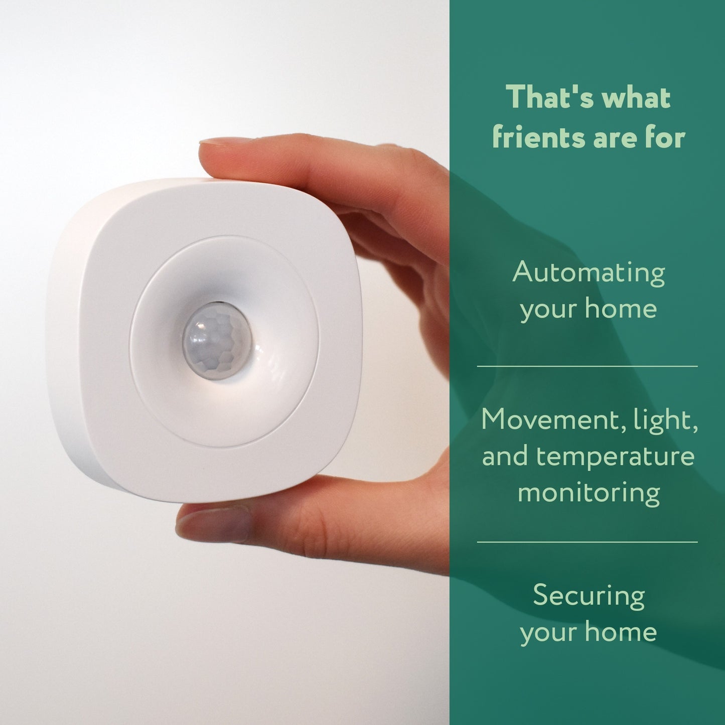 Frient Motion Sensor Pro bewegingsmelder (Wit, Zigbee 3.0)