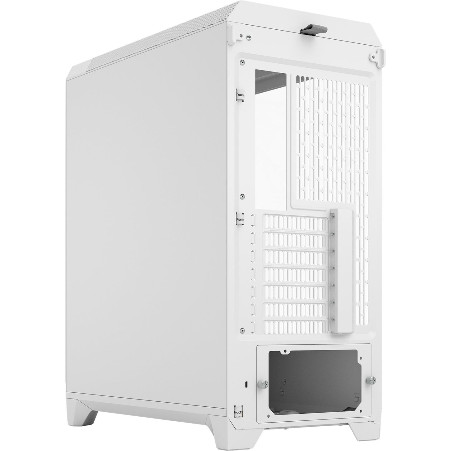 Fractal Design meshify 3 ambience pro rgb midi tower behuizing (wit | 2x usb-a | 1x usb-c | rgb | tempered glass)