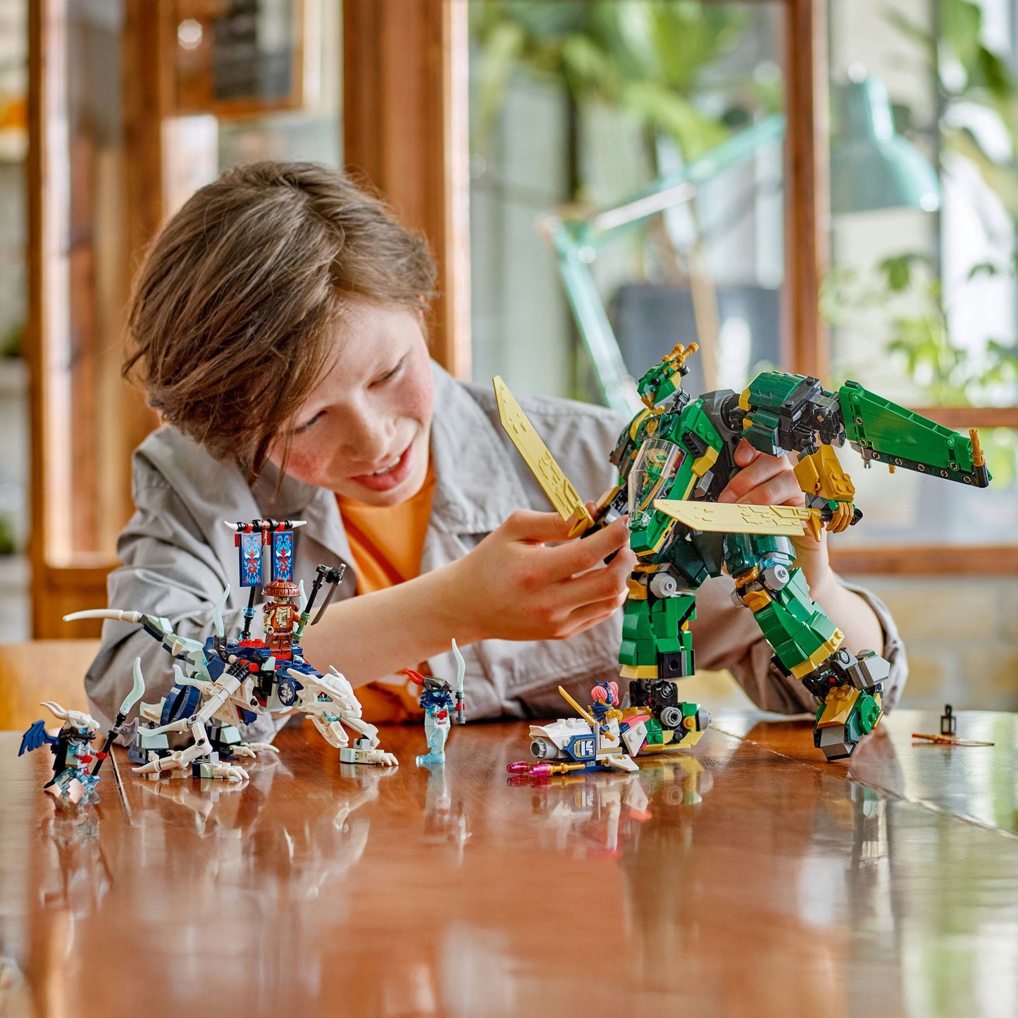 LEGO ninjago 71845 lloyds vliegtuigmecha