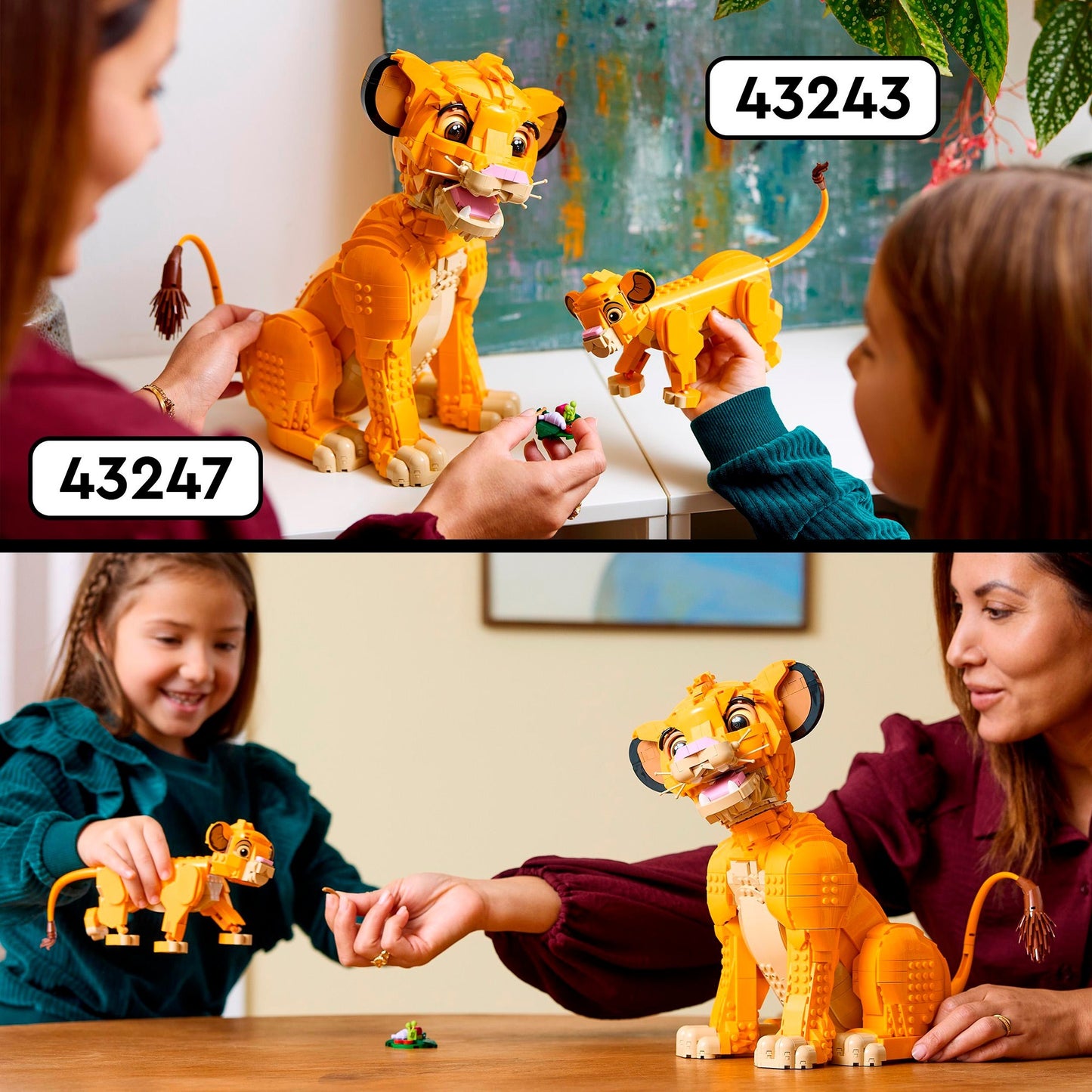 LEGO disney 43247 jonge simba de leeuwenkoning