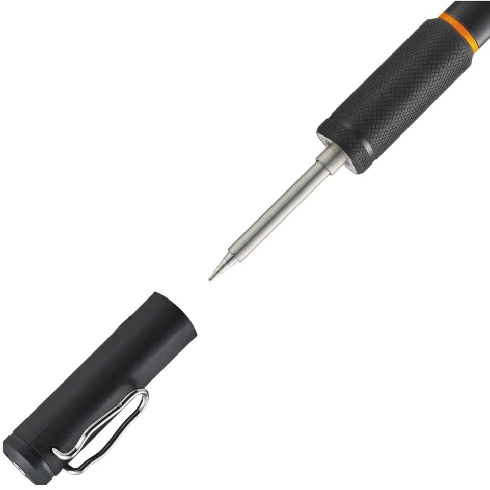 IFixit fixhub power series portable soldeer station soldeerbout (zwart blauw, 100 watt, usb-c, powerstation)