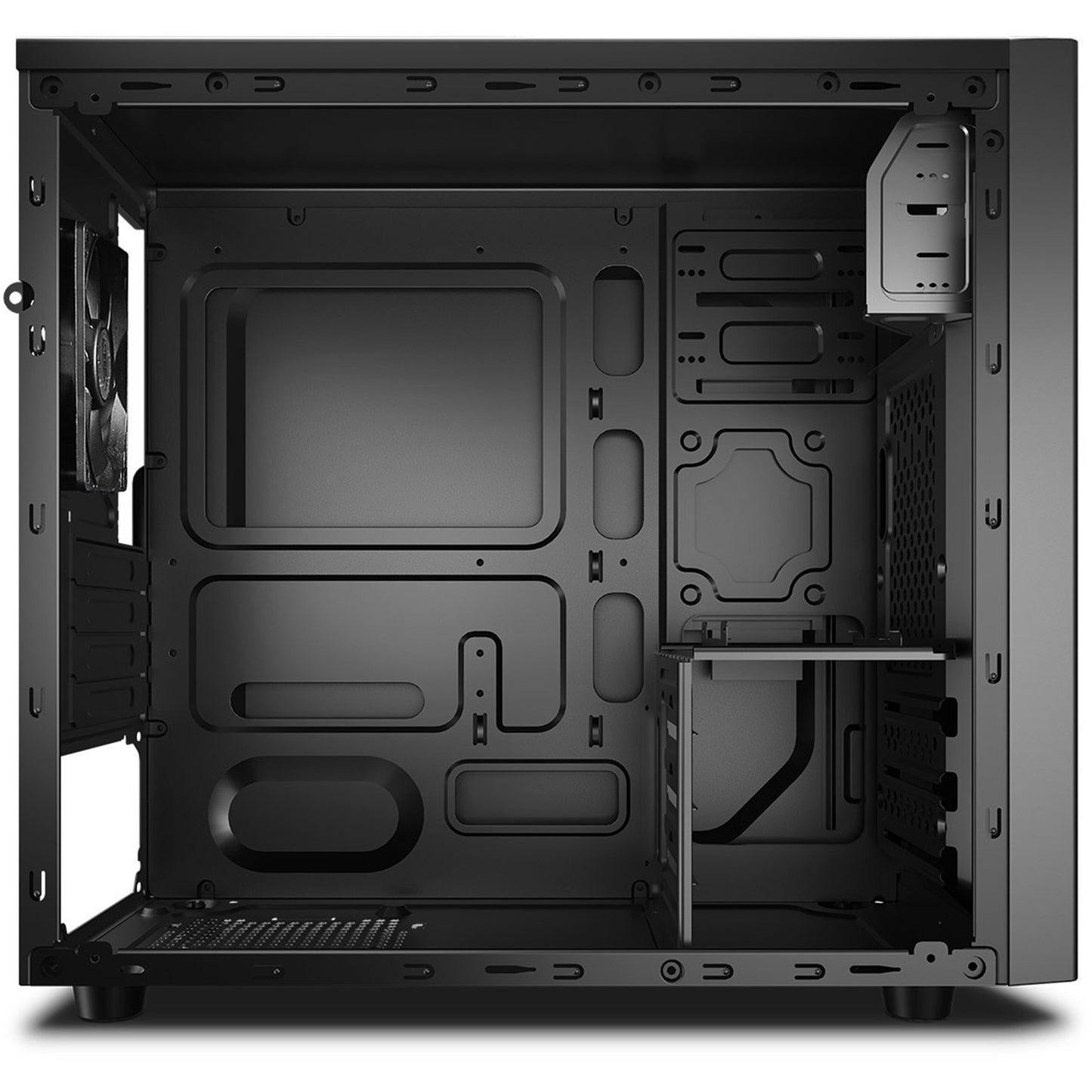 DeepCool matrexx 30 si mini tower behuizing (zwart | 2x usb-a)