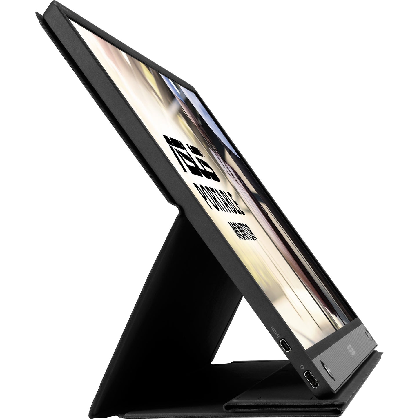 ASUS zenscreen go mb16ahp 15.6 monitor (zwart, micro-hdmi, usb-c, micro-usb)