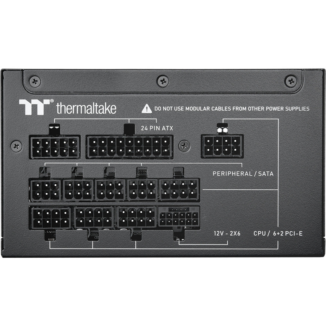 Thermaltake toughpower gt modulaire 1000 watt voeding (zwart, 5x pcie)