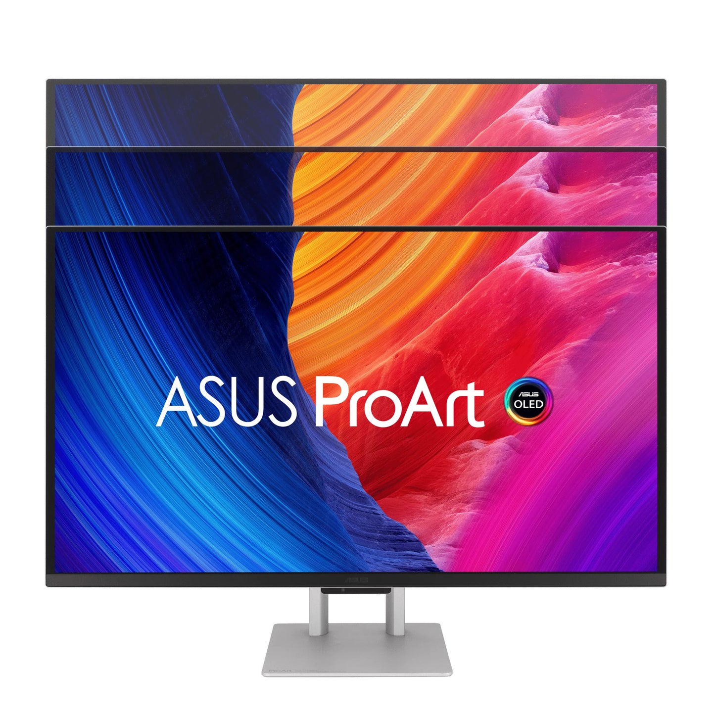 ASUS proart pa27ucdmr 26.5 4k uhd monitor (zilver, hdmi, displayport, usb-a, usb-c, thunderbolt 4)