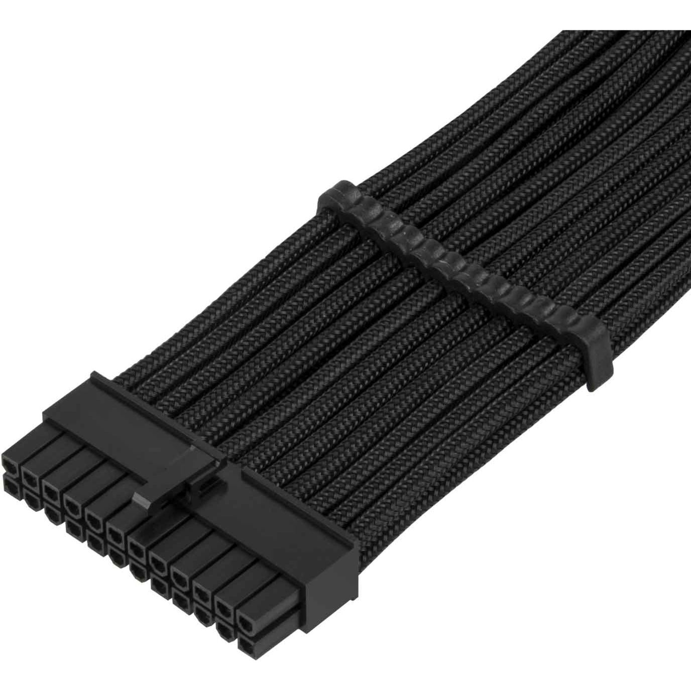 SilverStone sst-pp07e-mbb verlengkabel (zwart)