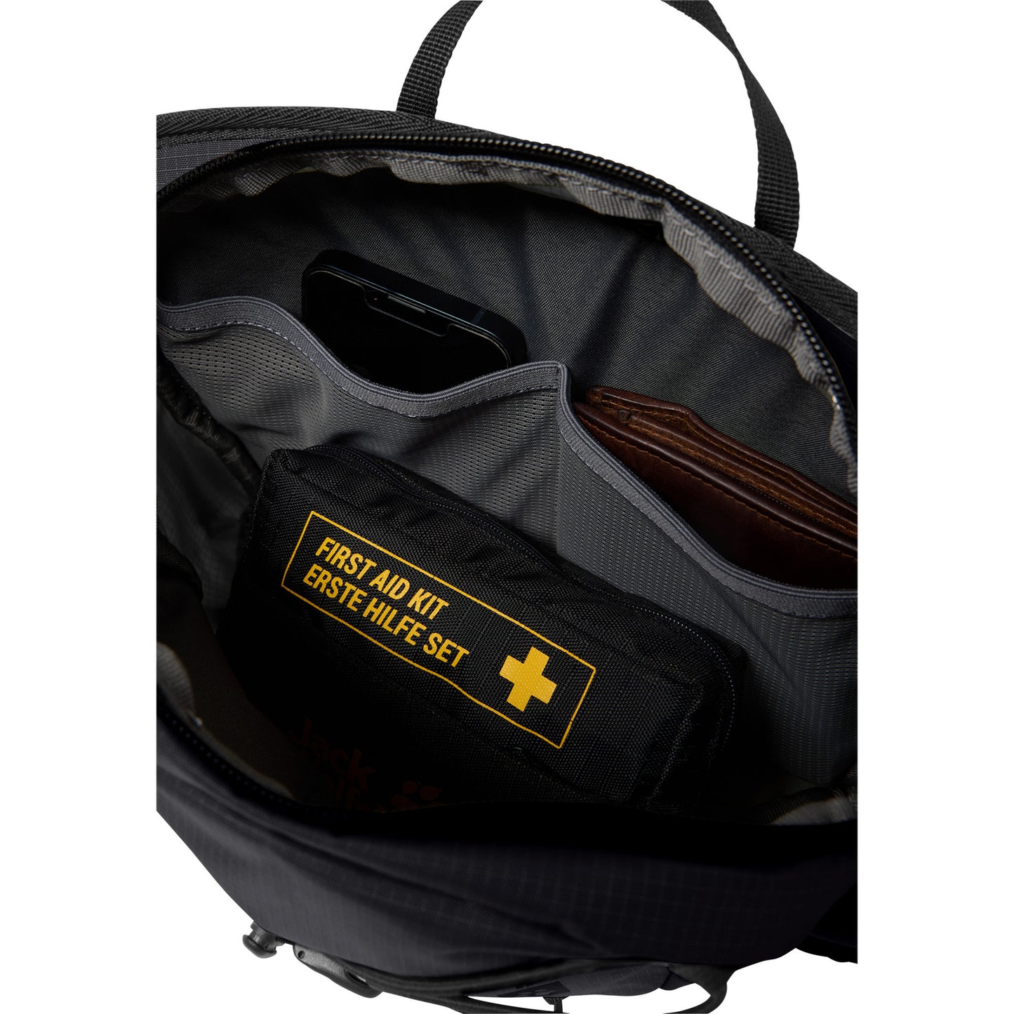 Jack Wolfskin velocity heuptas (zwart, 4 liter)