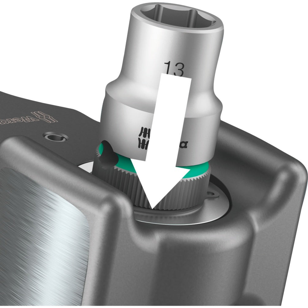 Wera 8002 c koloss all-inclusive set met 1 2 -aandrijving ratel (zwart geel, 5-delig)