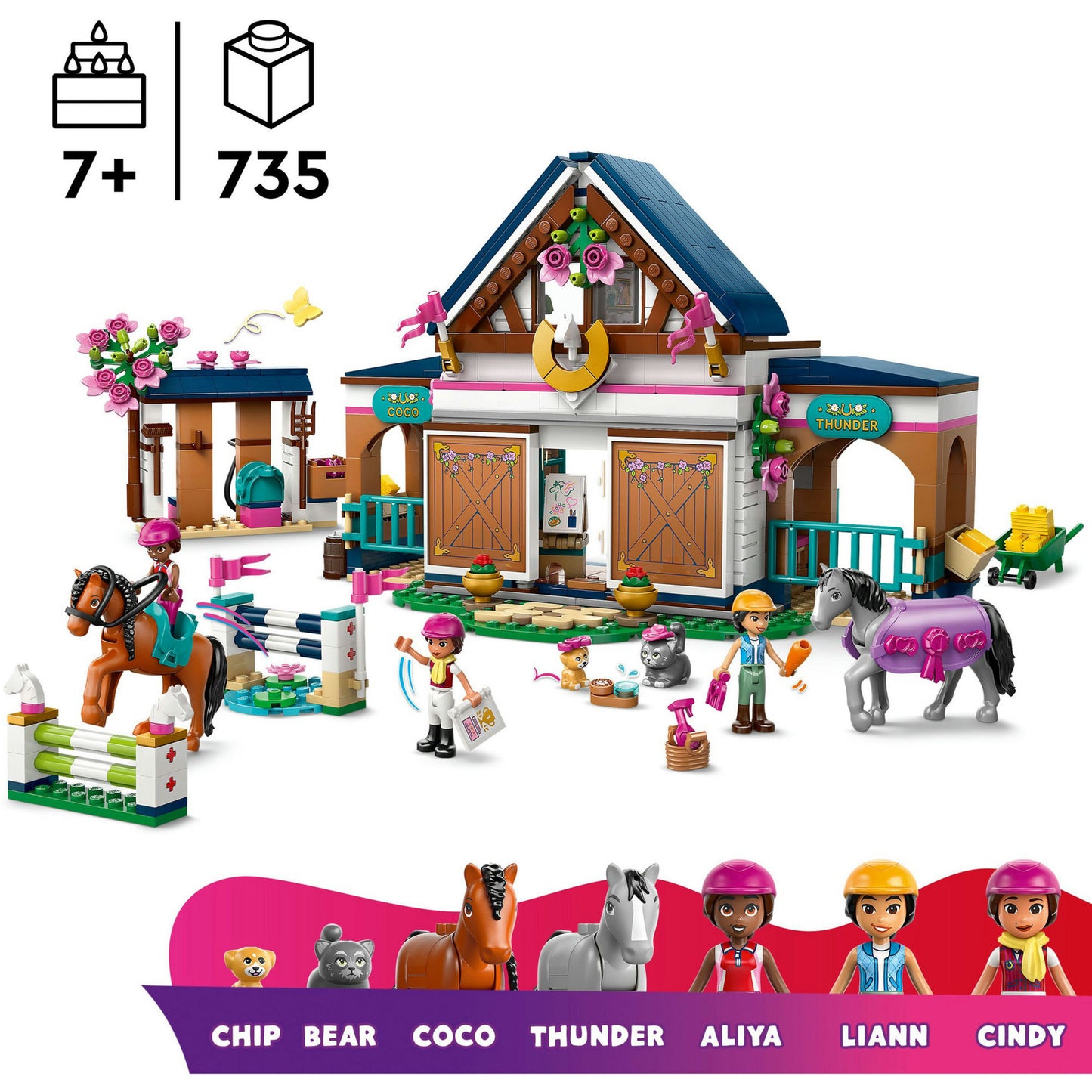 LEGO friends 42688 paardenstal en manege