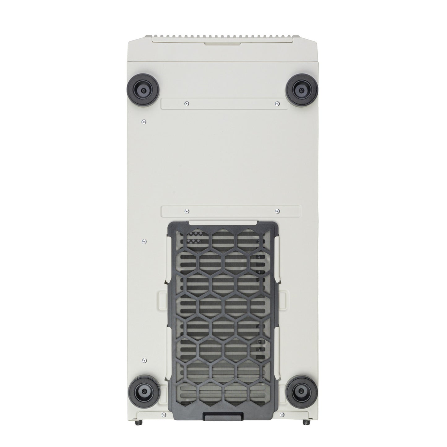SilverStone flp02 midi tower behuizing (wit | 2x usb-a | 1x usb-c)