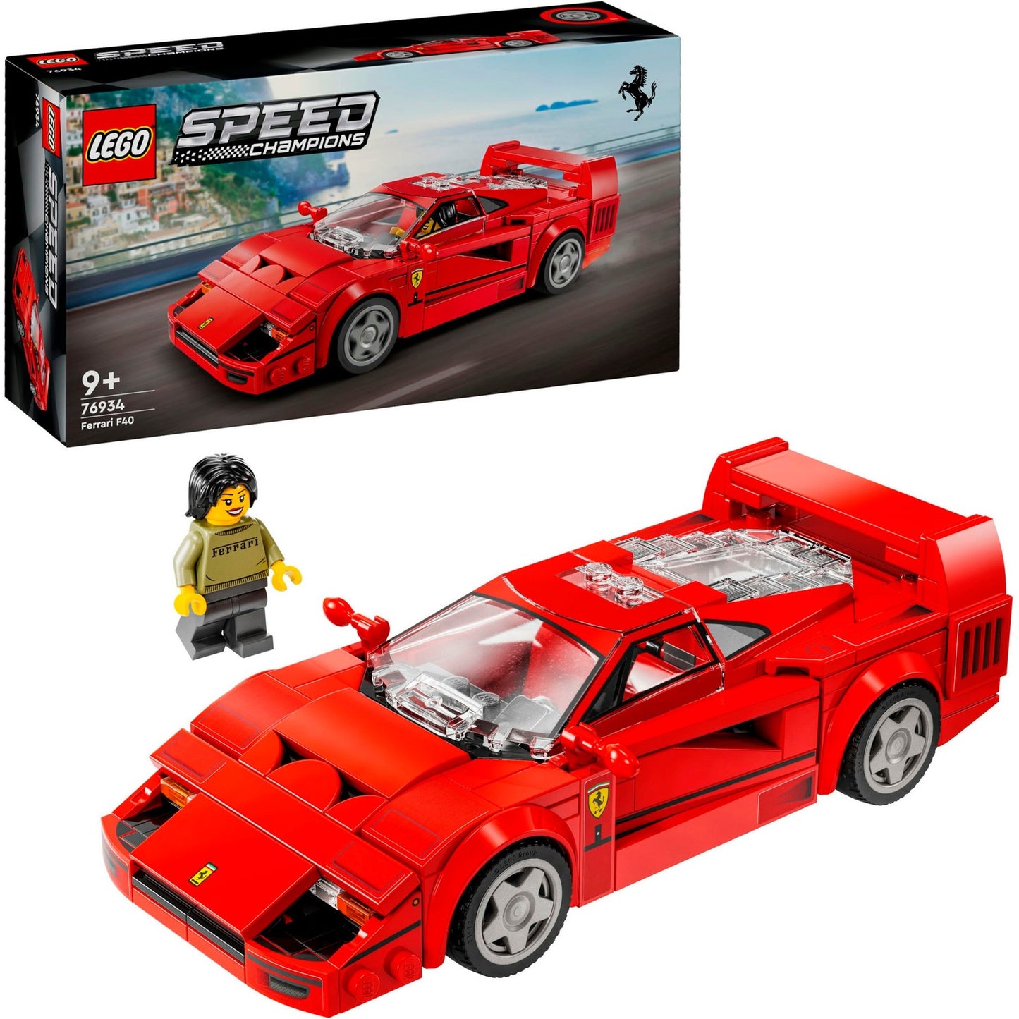 LEGO speed champions - ferrari f40 supercar constructiespeelgoed (76934)