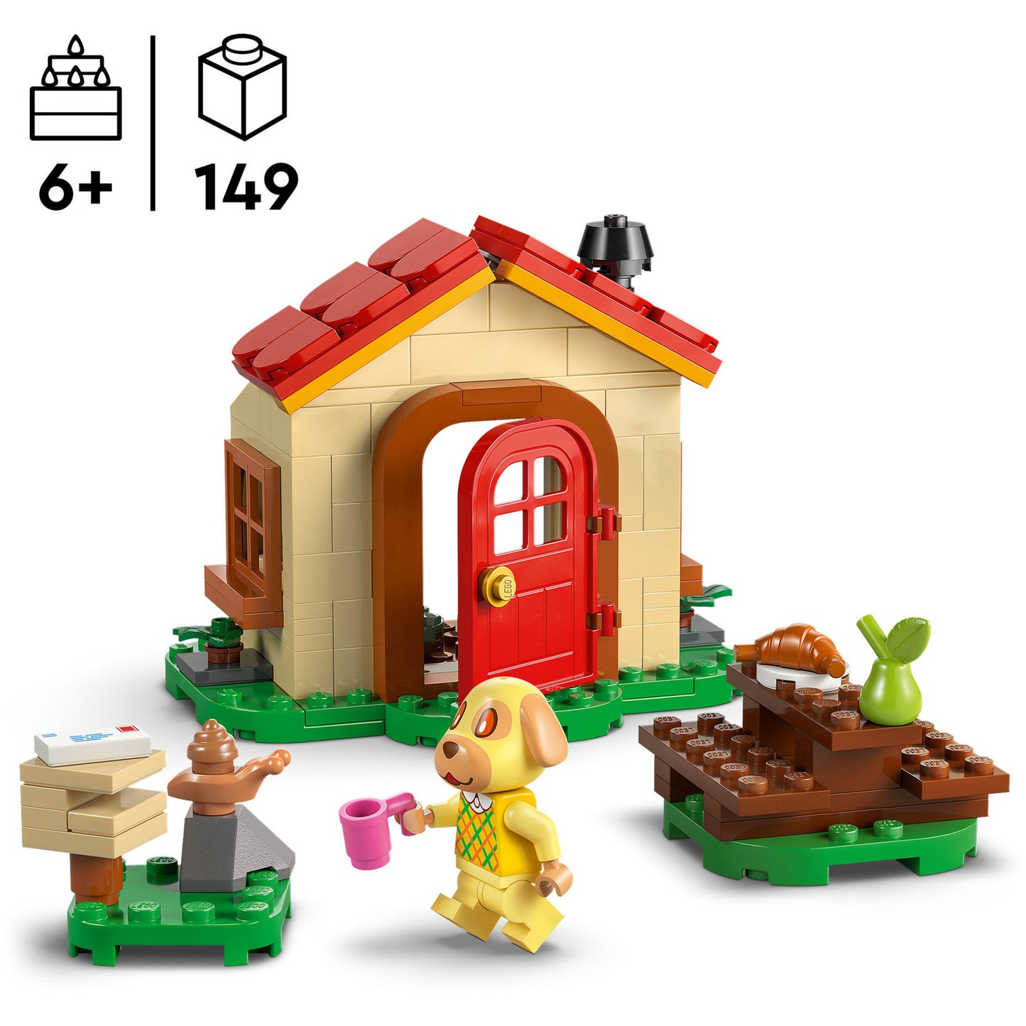 LEGO animal crossing 77058 goldies knusse huisje bouwset