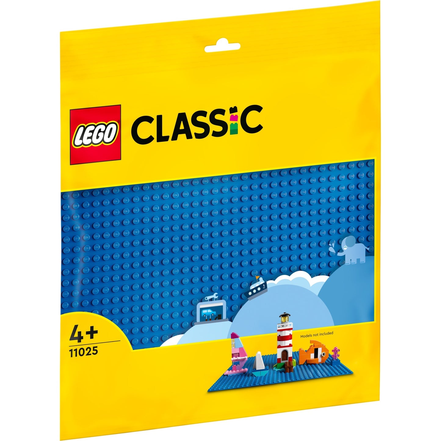 LEGO classic - blauwe bouwplaat constructiespeelgoed (11025)