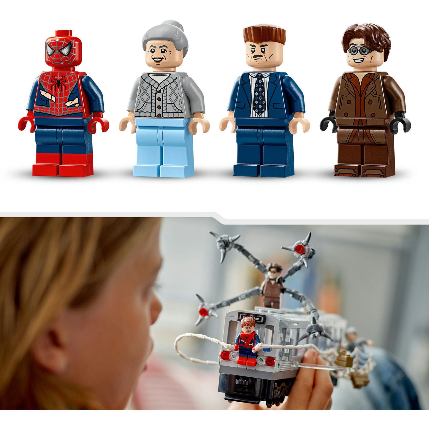 LEGO super heroes marvel 76321 spider-man vs doc ock metroscene